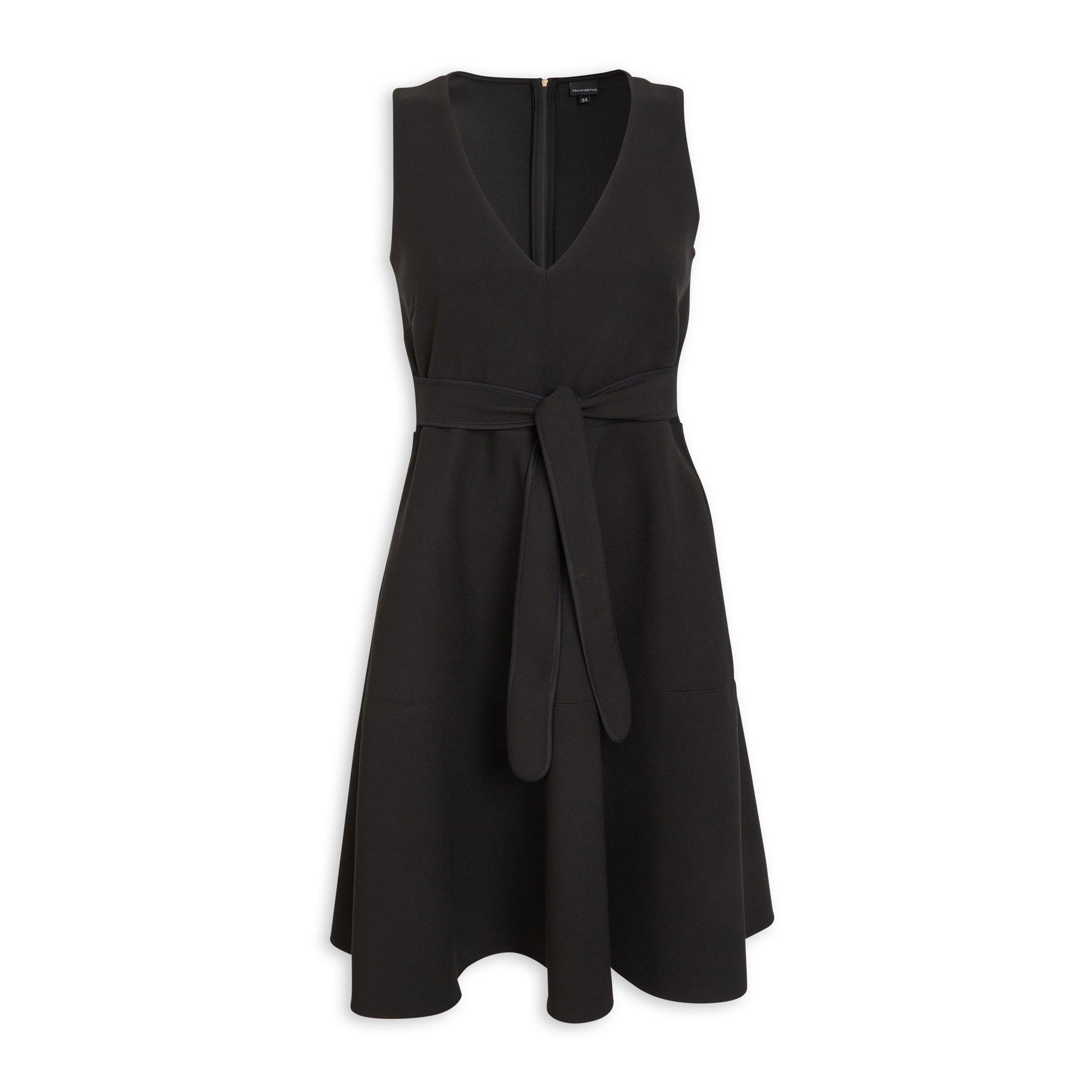 Black Fit & Flare Dress (3108410) | Truworths