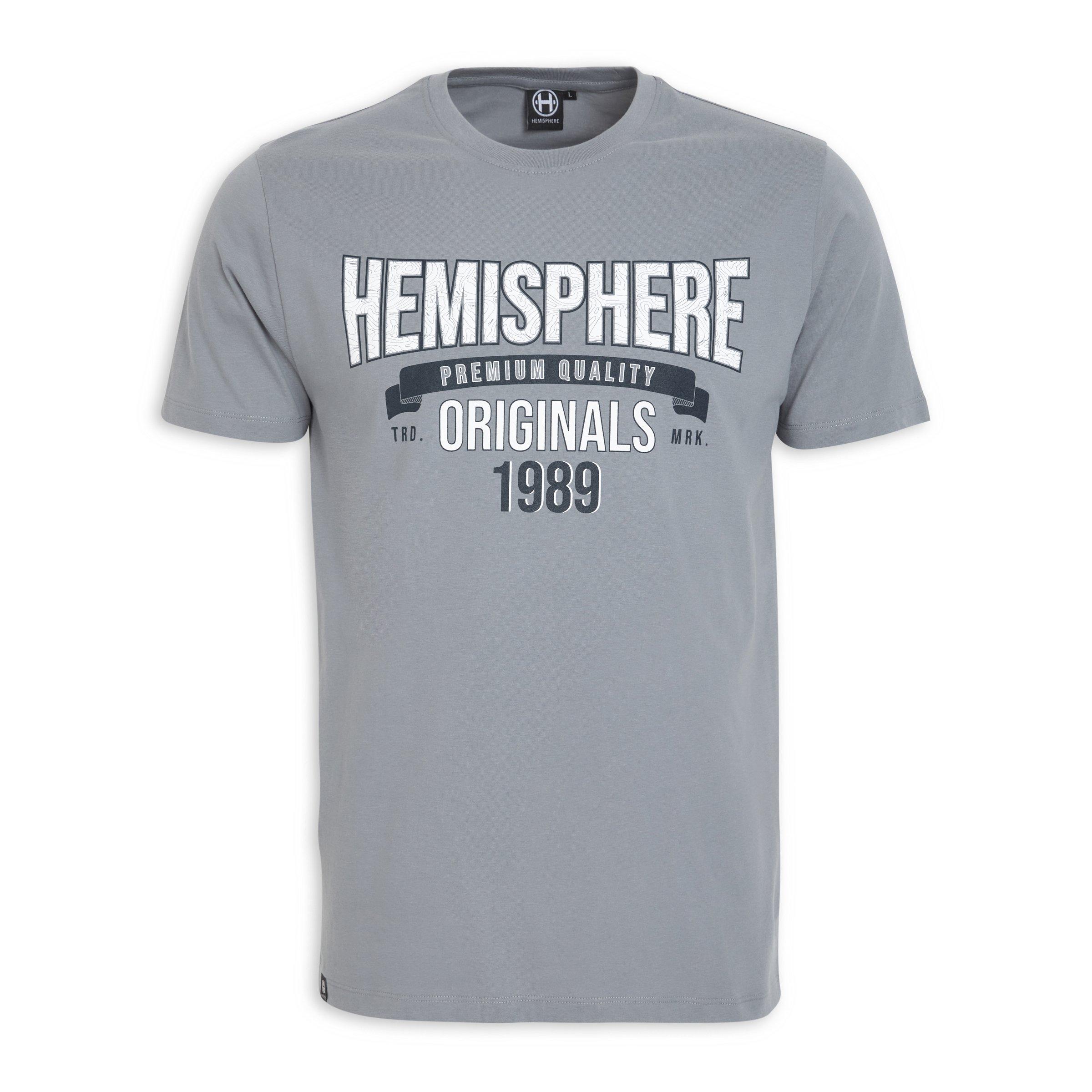 Grey Branded T-shirt (3108434) | Hemisphere