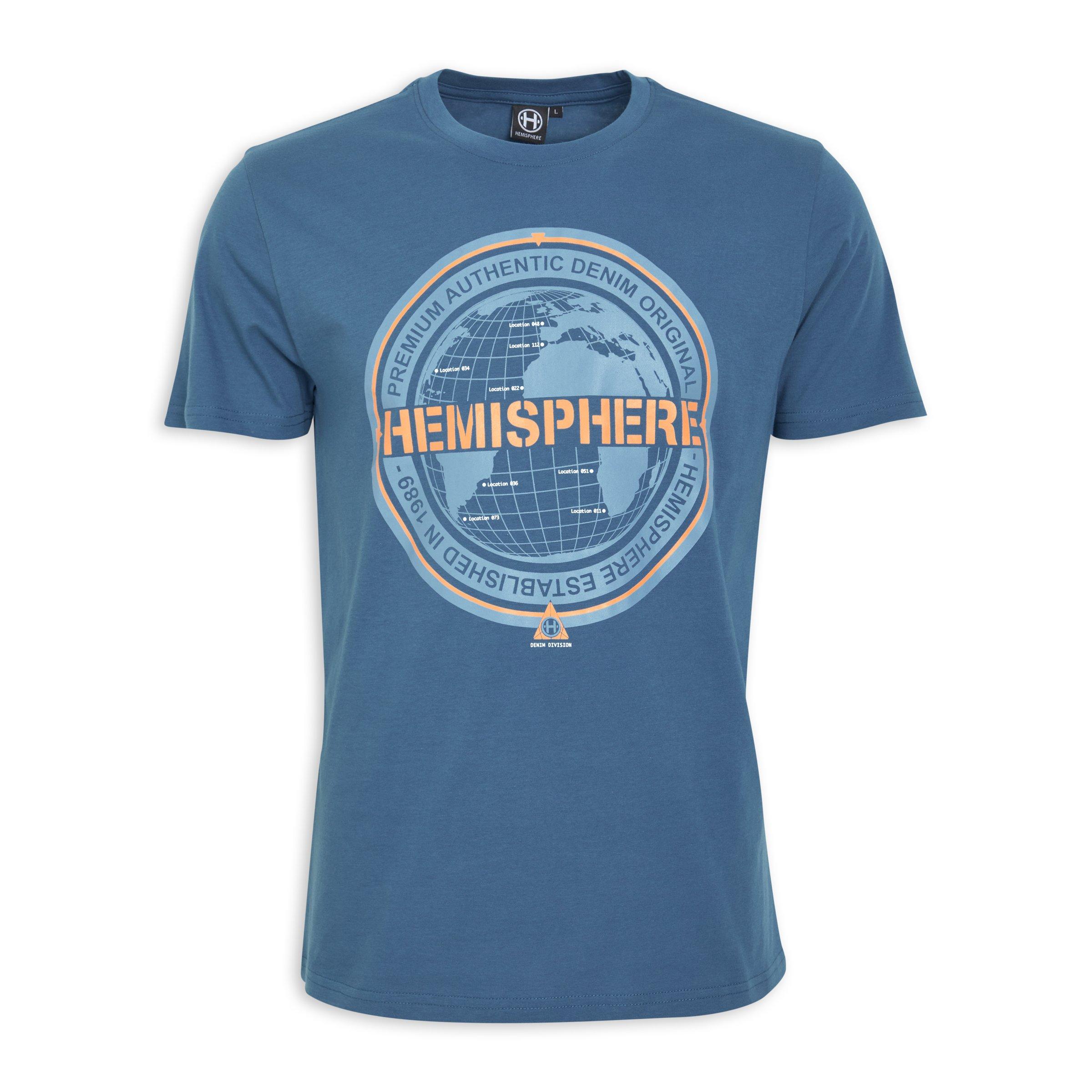 Blue Branded T-shirt (3108435) | Hemisphere