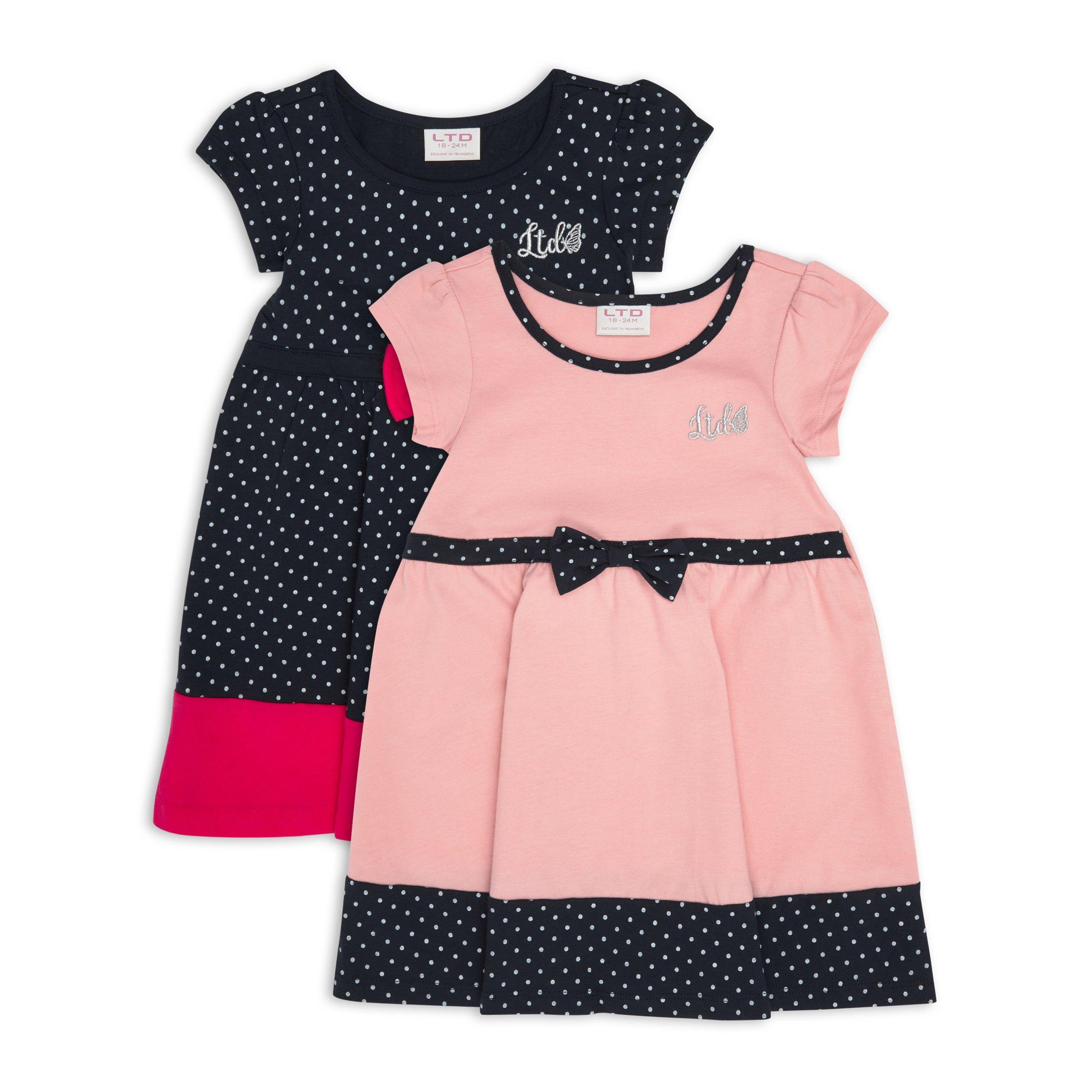 2-pack Baby Girl Baby Doll Dresses (3108443) | LTD Kids