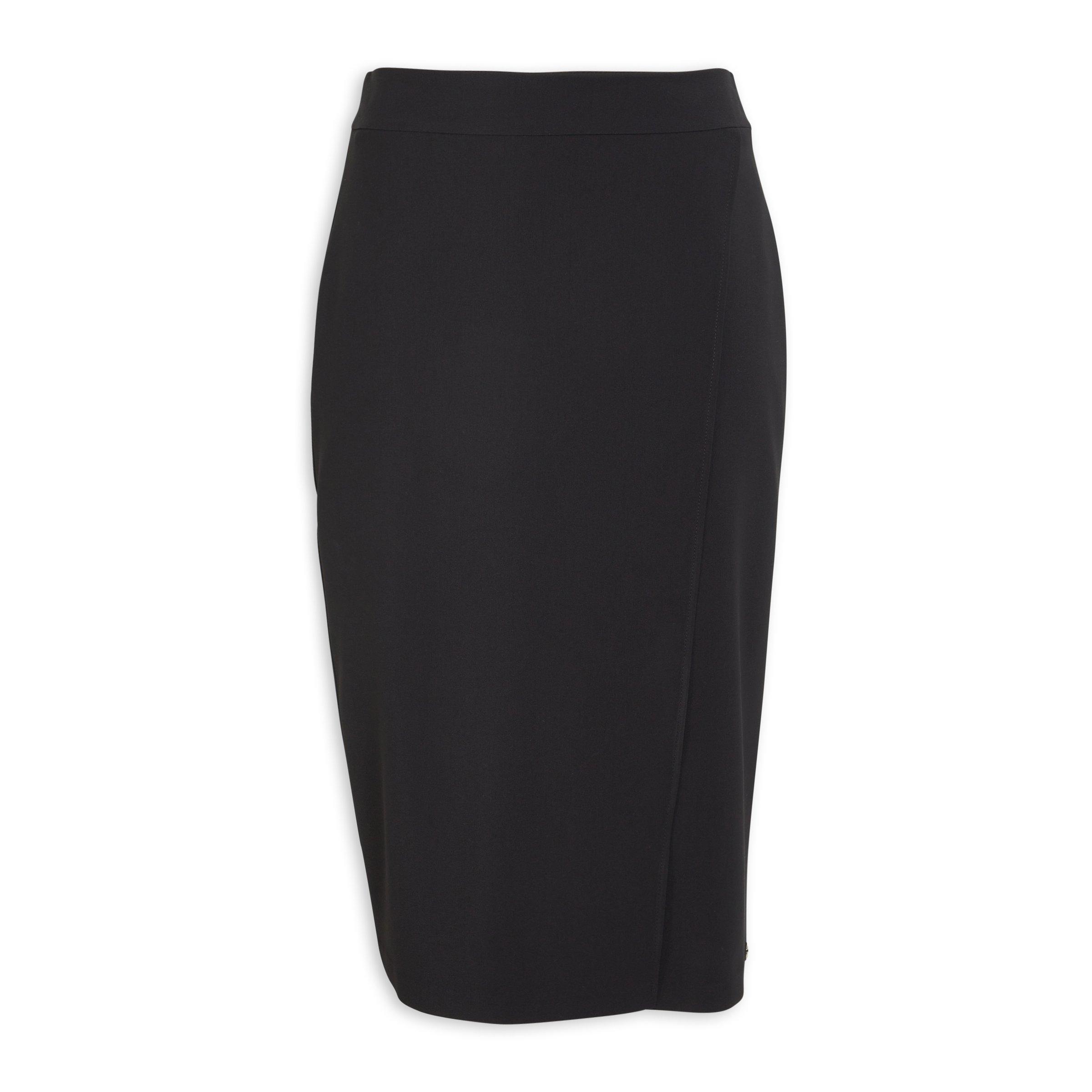 Black Wrap Skirt (3108463) | Daniel Hechter