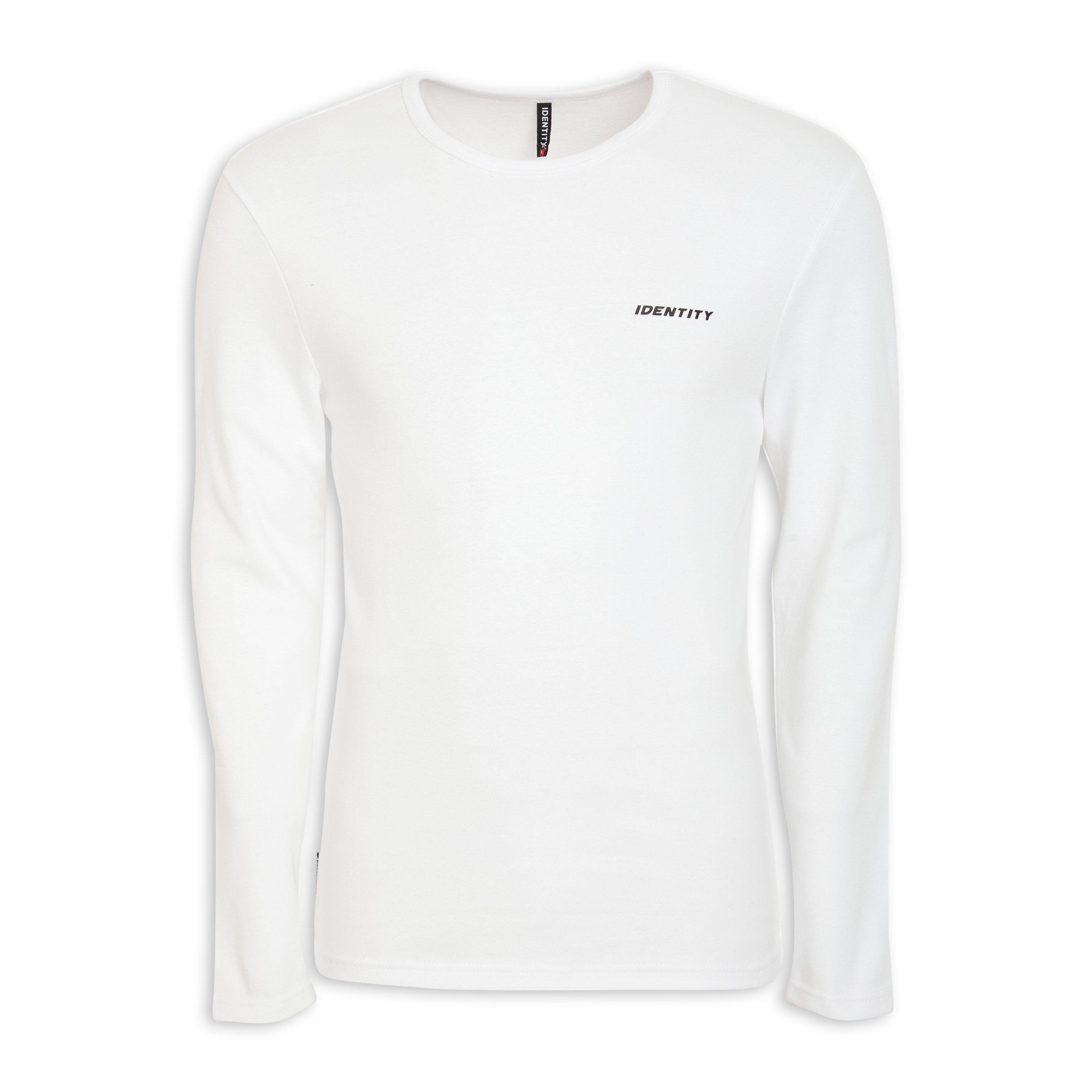White Long Sleeve T-shirt (3108724) | Identity