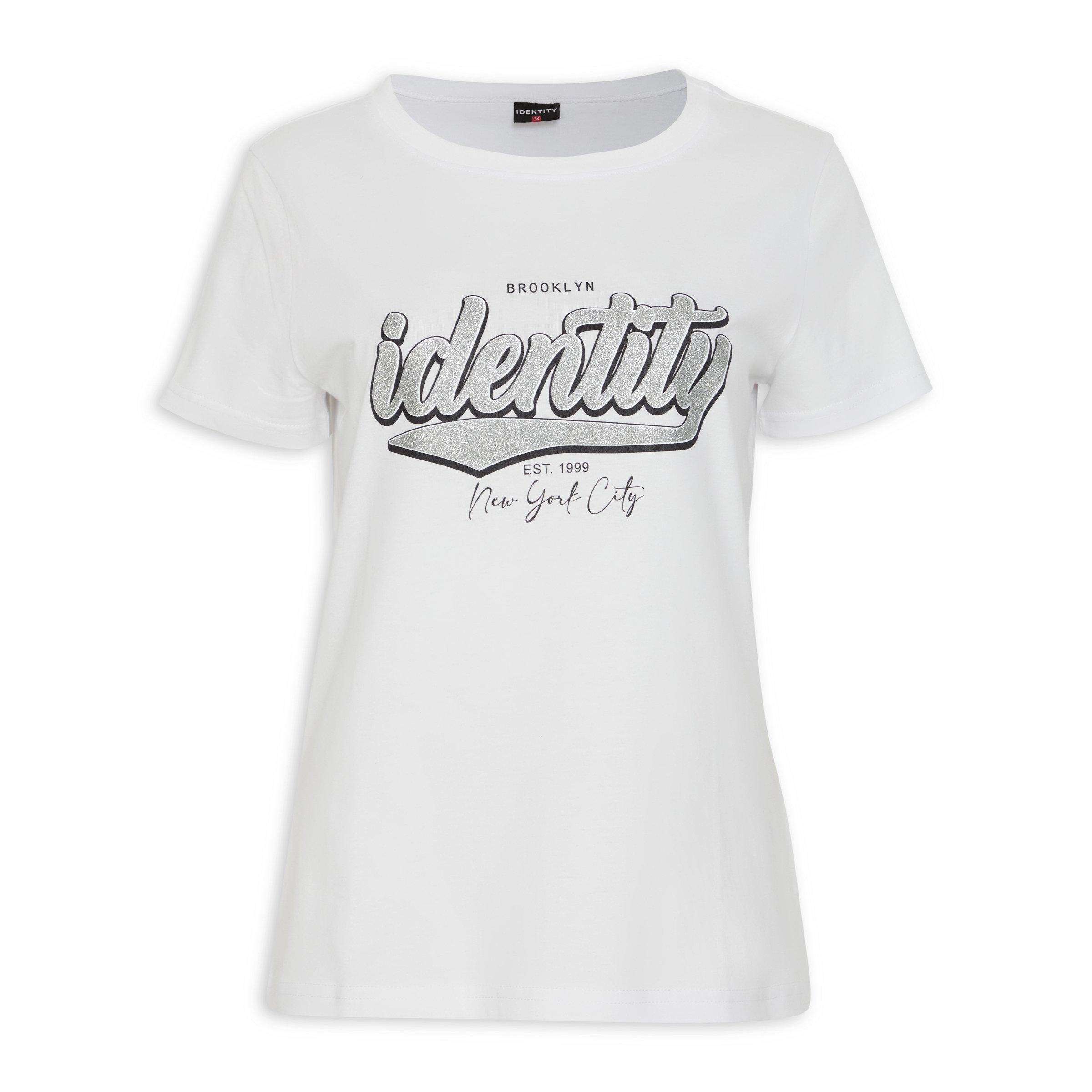 White Branded T-shirt (3108737) | Identity