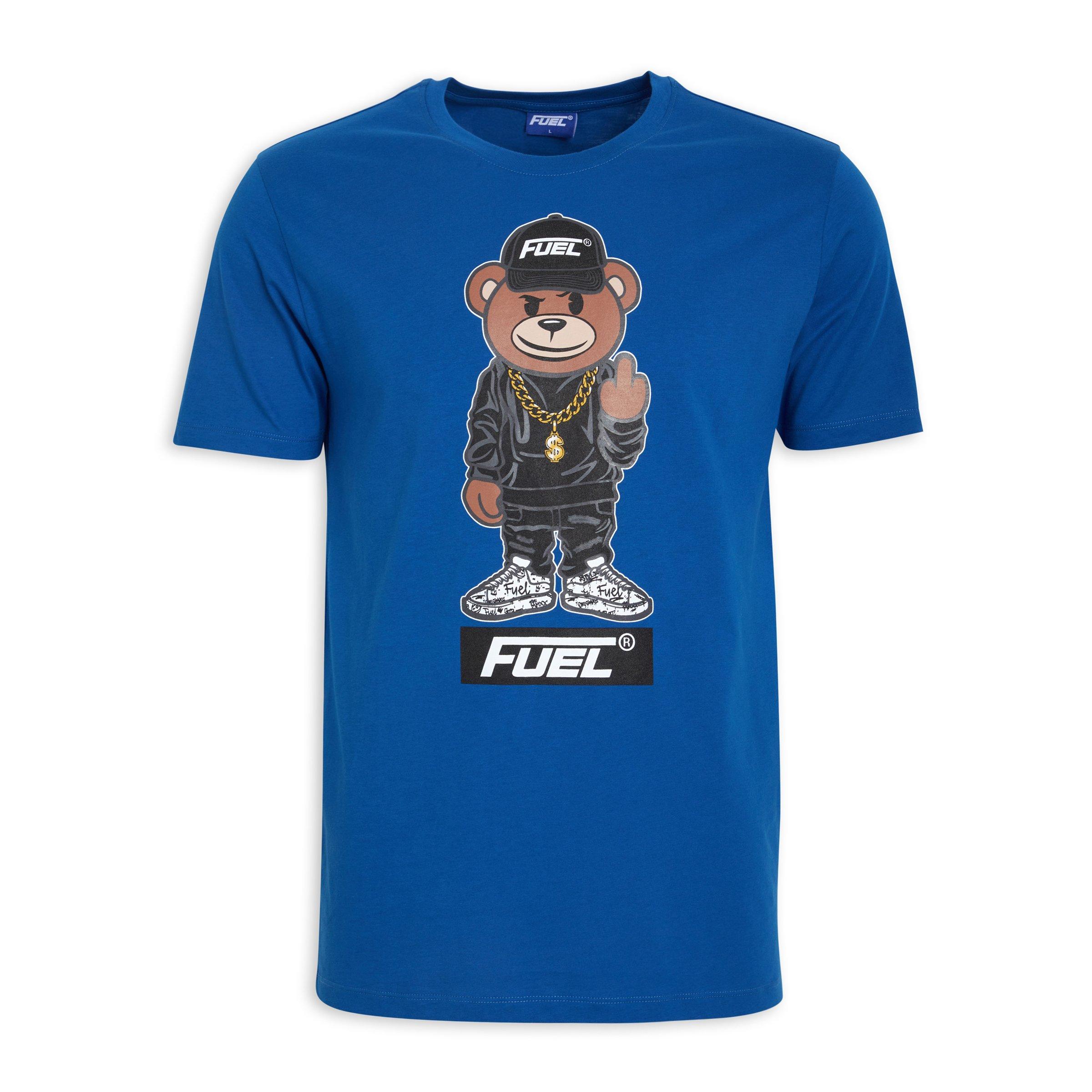 Cobalt Blue Graphic T-shirt (3108749) | Fuel