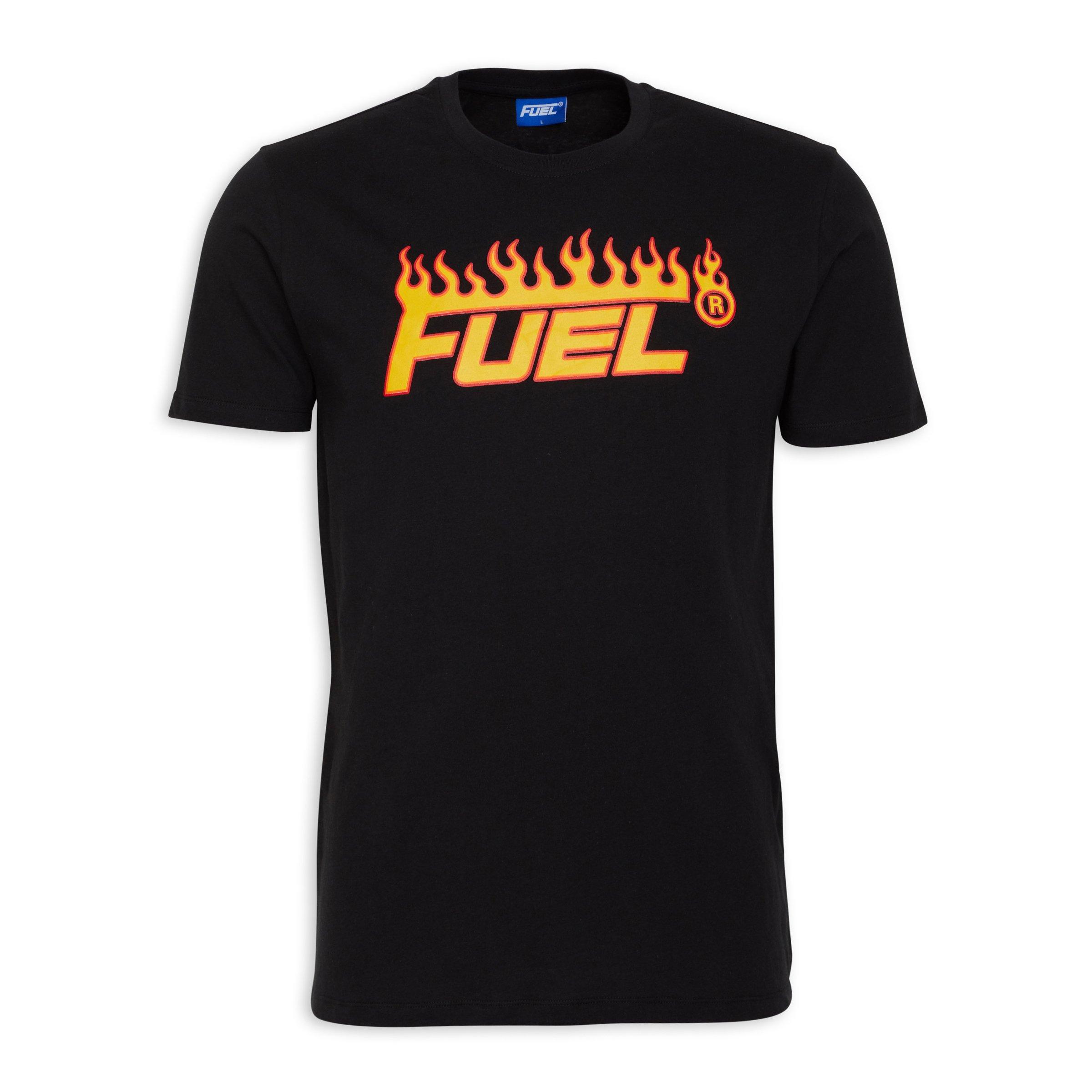 Black Branded T-shirt (3108768) | Fuel