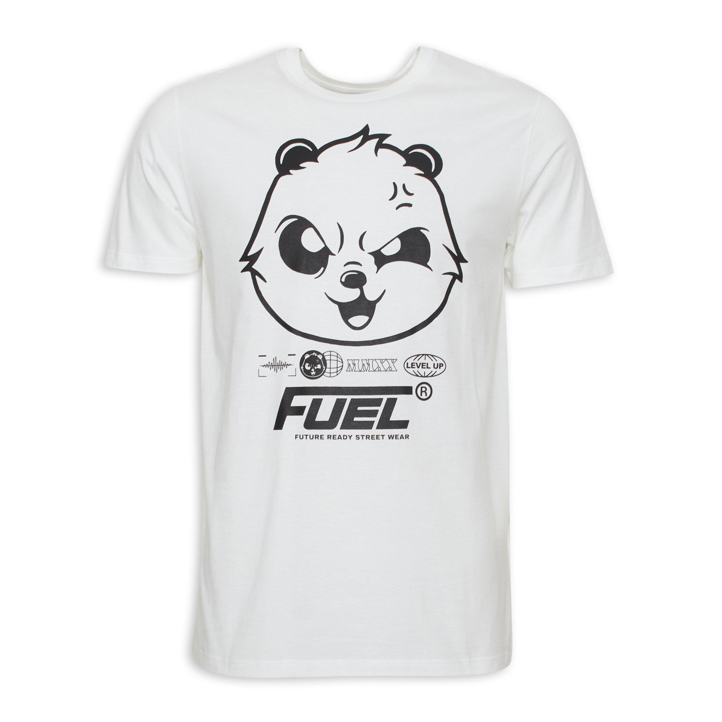 White Graphic T-shirt (3108858) | Fuel