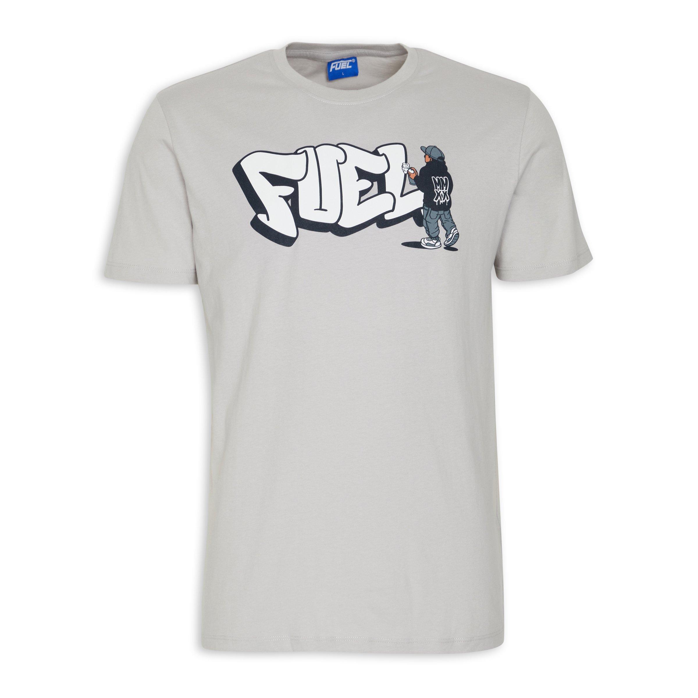 Grey Branded T-shirt (3108917) | Fuel