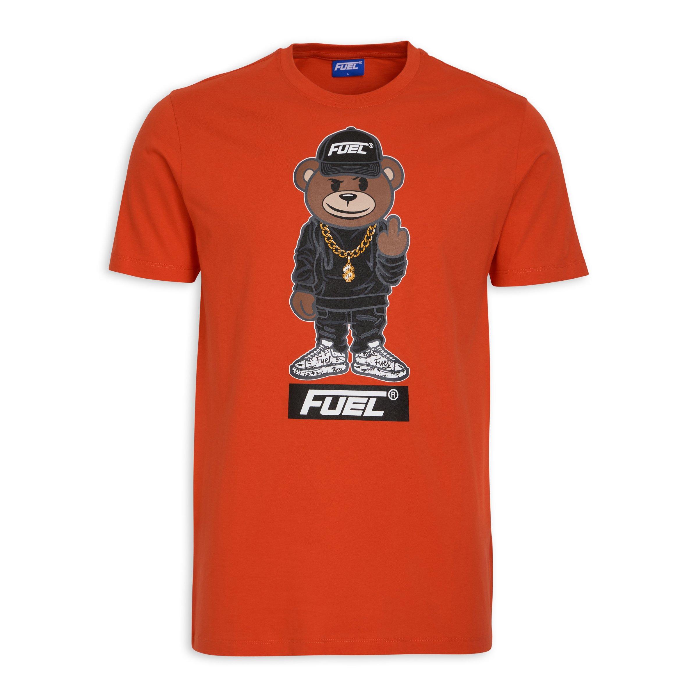Orange Graphic T-shirt (3108919) | Fuel