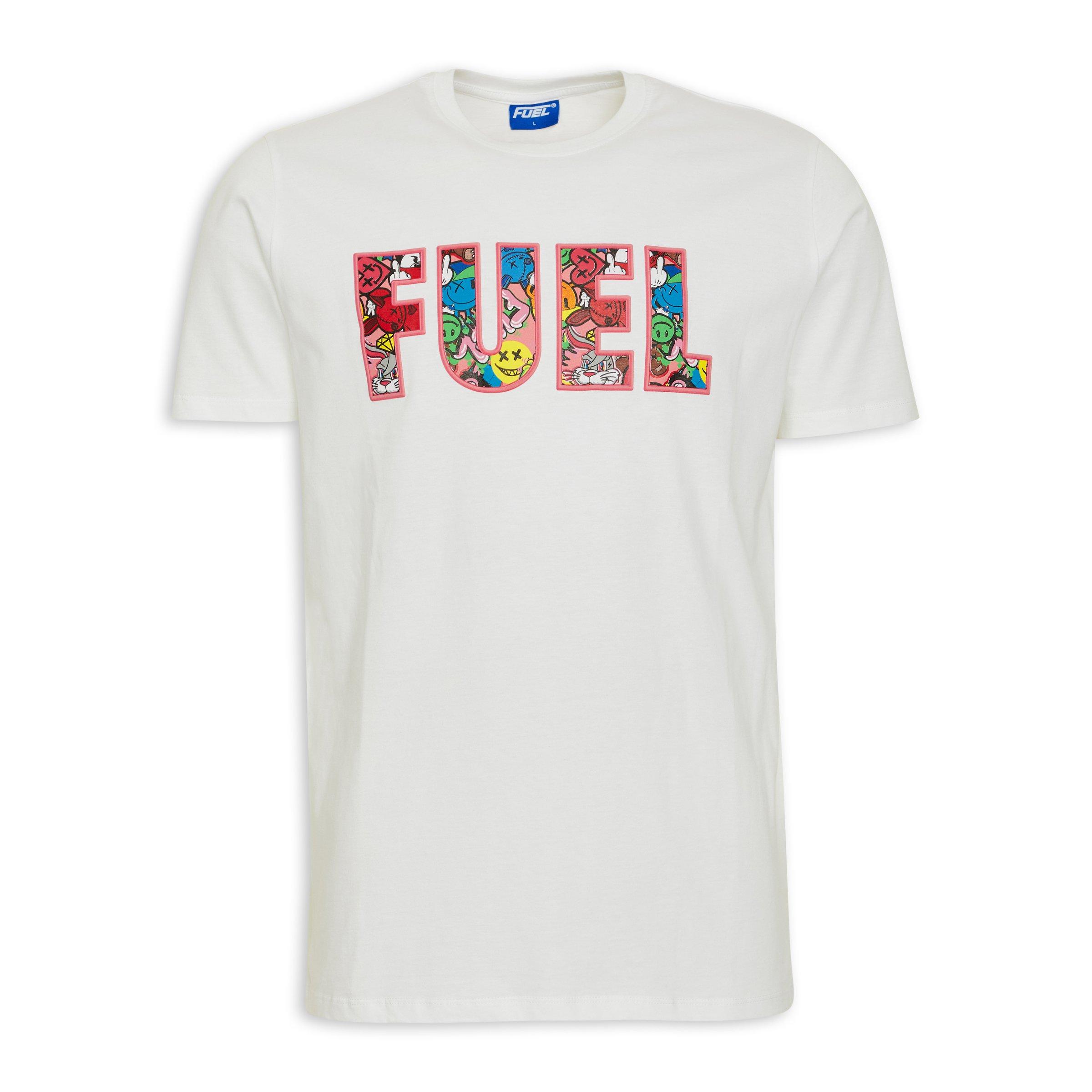 White Branded T-shirt (3108954) | Fuel