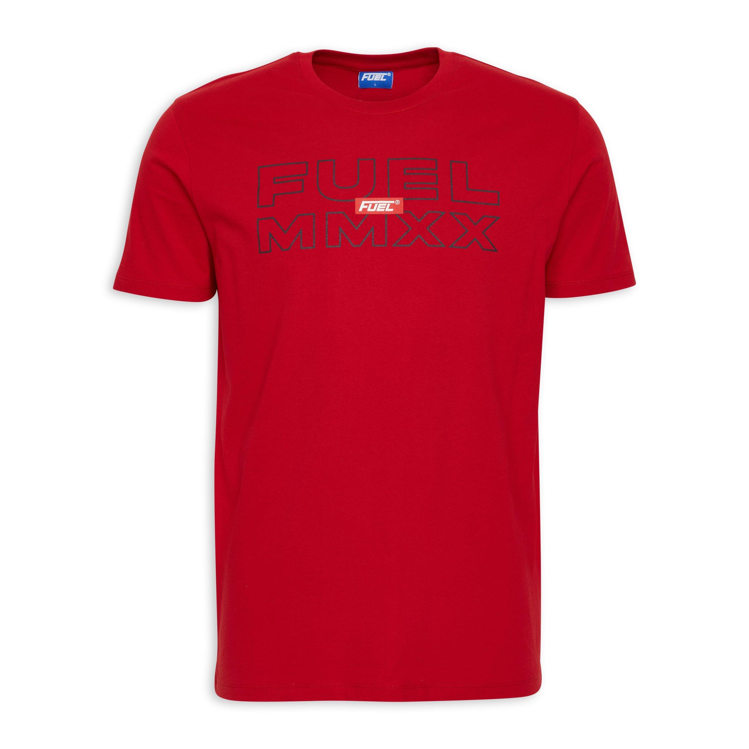 Red Branded T-shirt (3109020) | Fuel