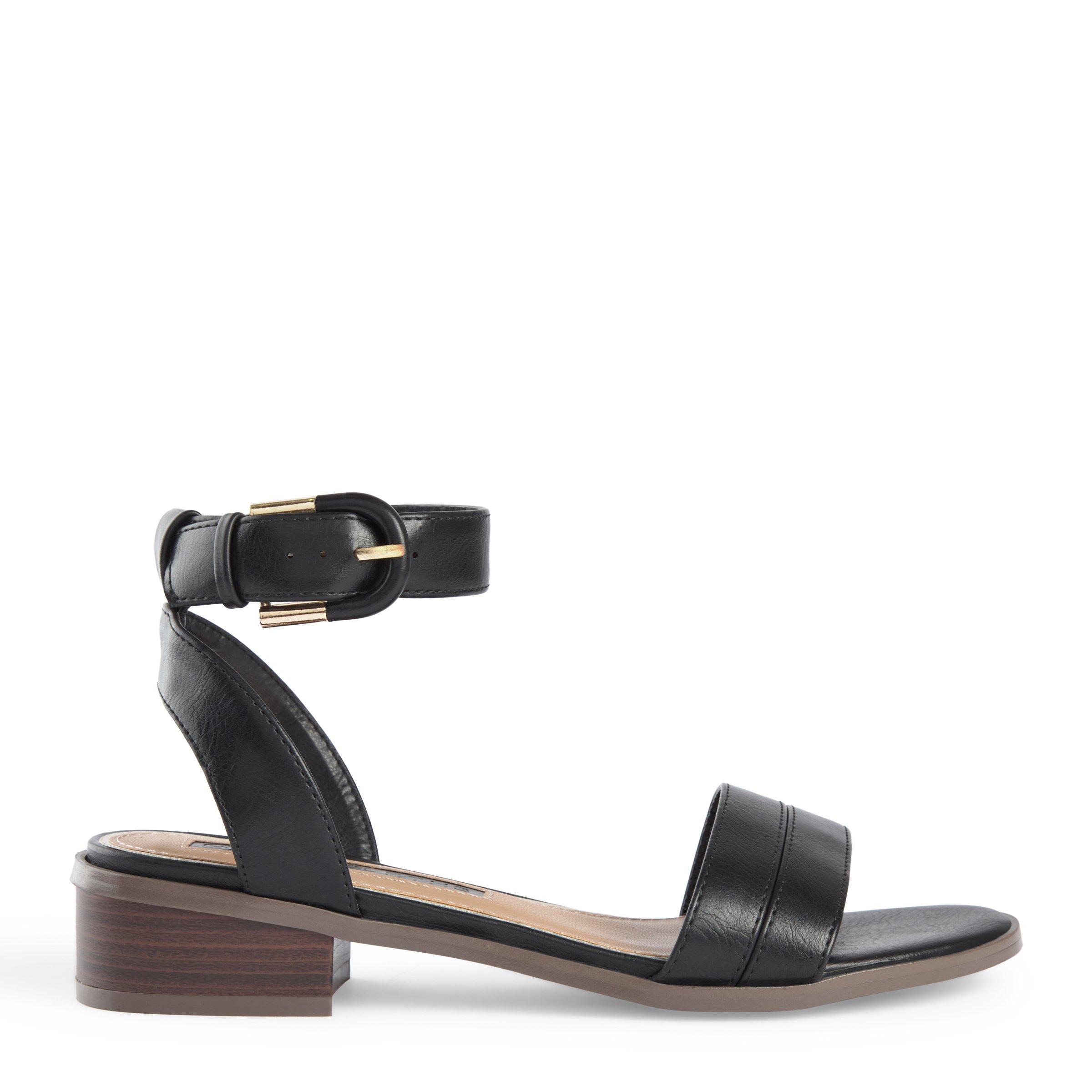 Black Ankle Strap Sandal (3109178) | Truworths