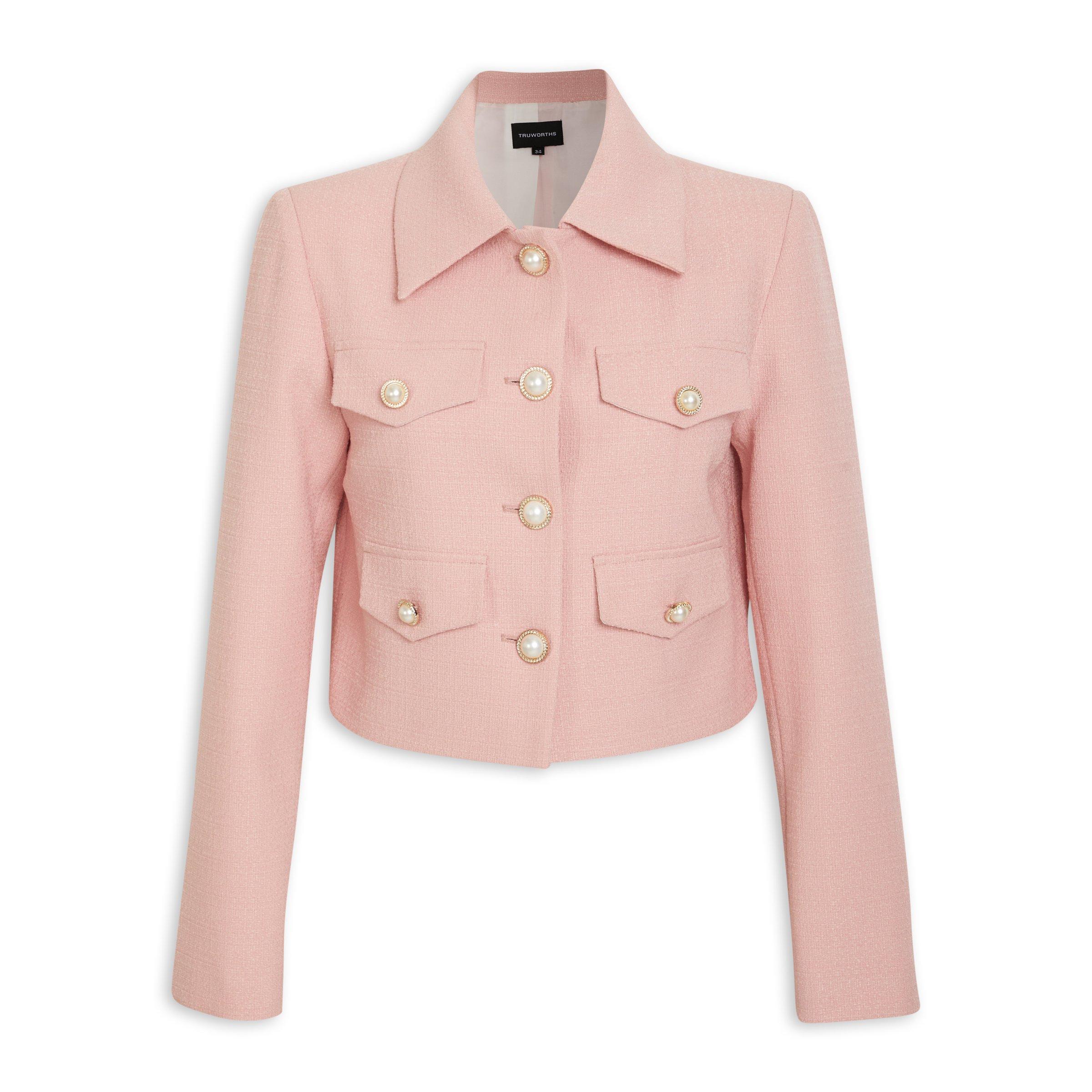 Pink Retro Fit Jacket (3109180) | Truworths