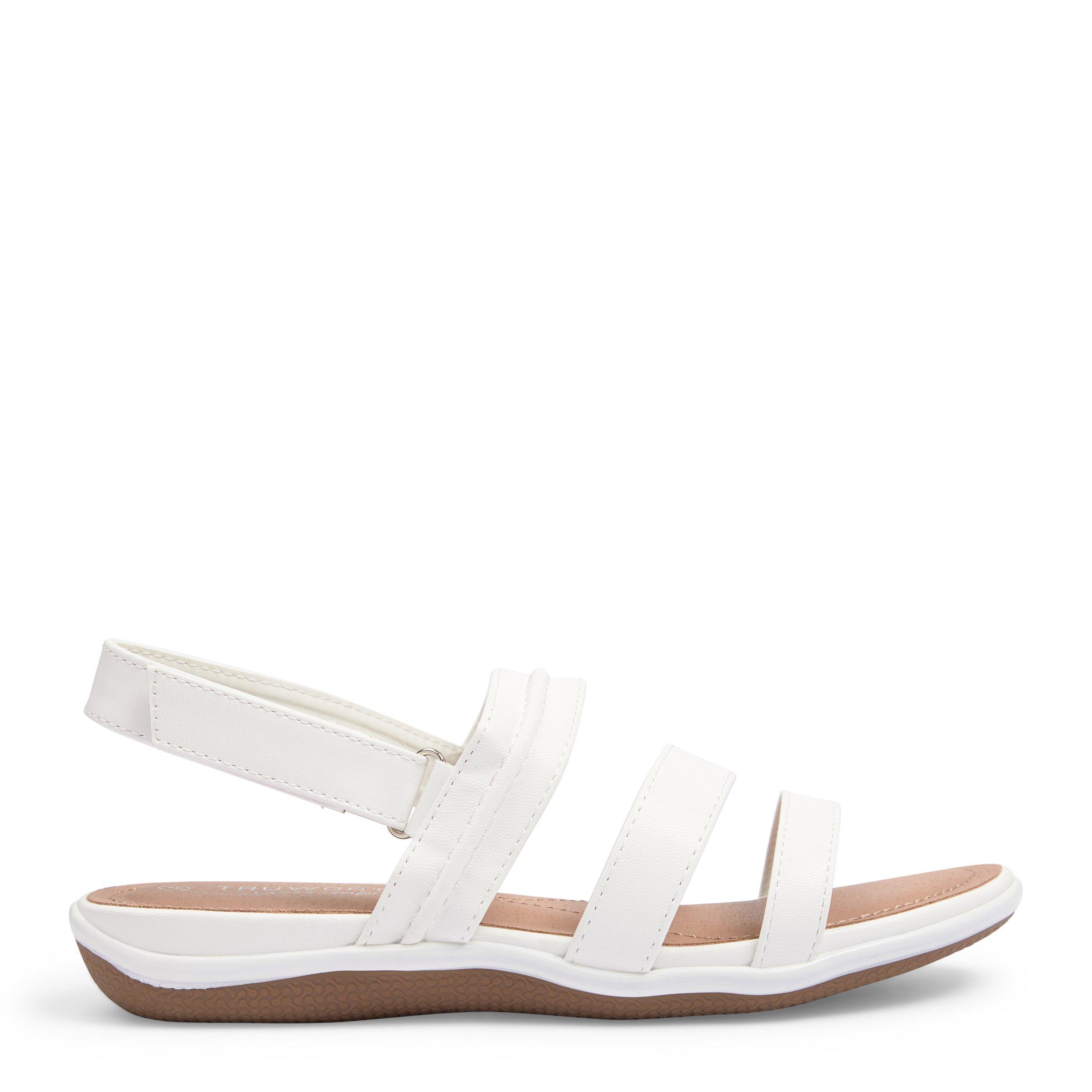 White Slingback Sandals (3109192) | Truworths