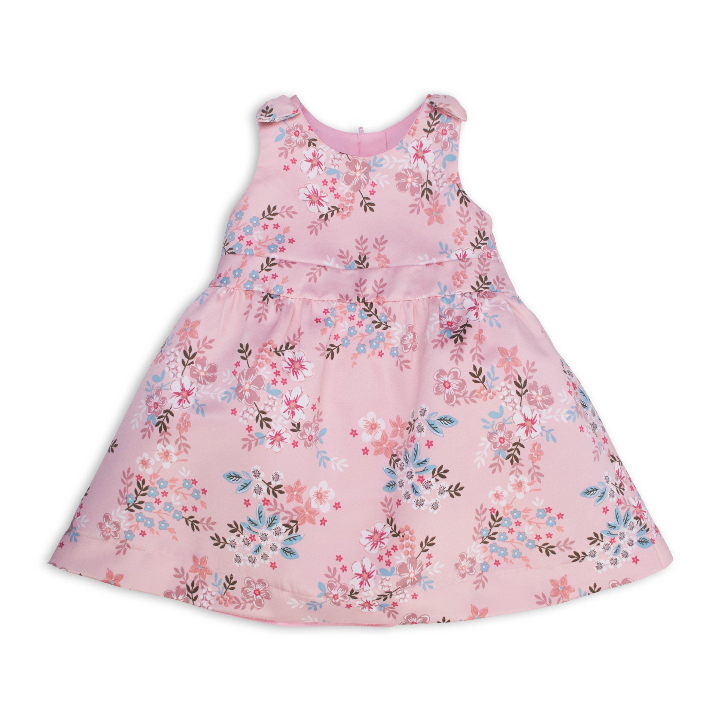 Baby Girl Pink Floral Dress (3109216) | Earthchild