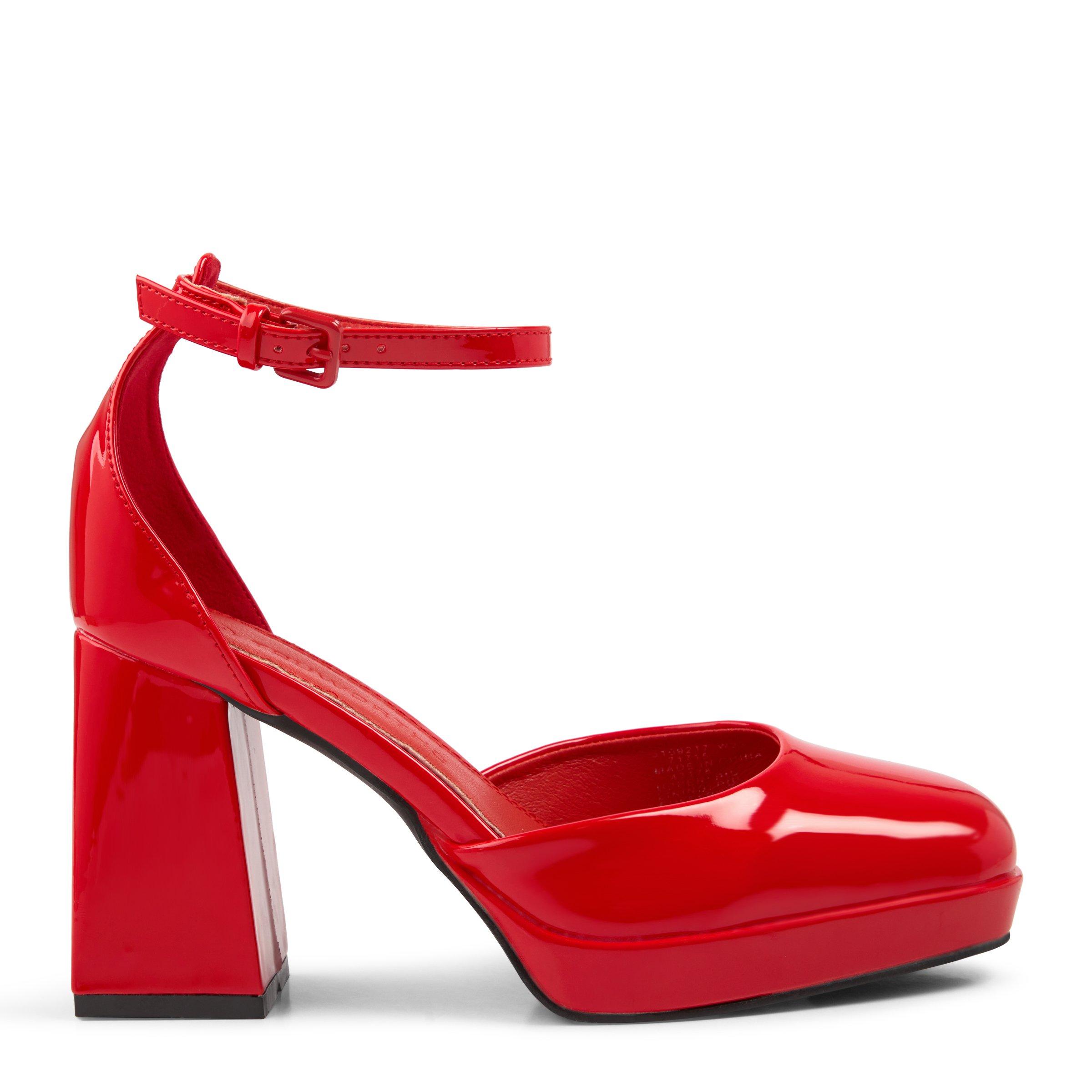 Red Open Waist Platform (3109217) | Truworths