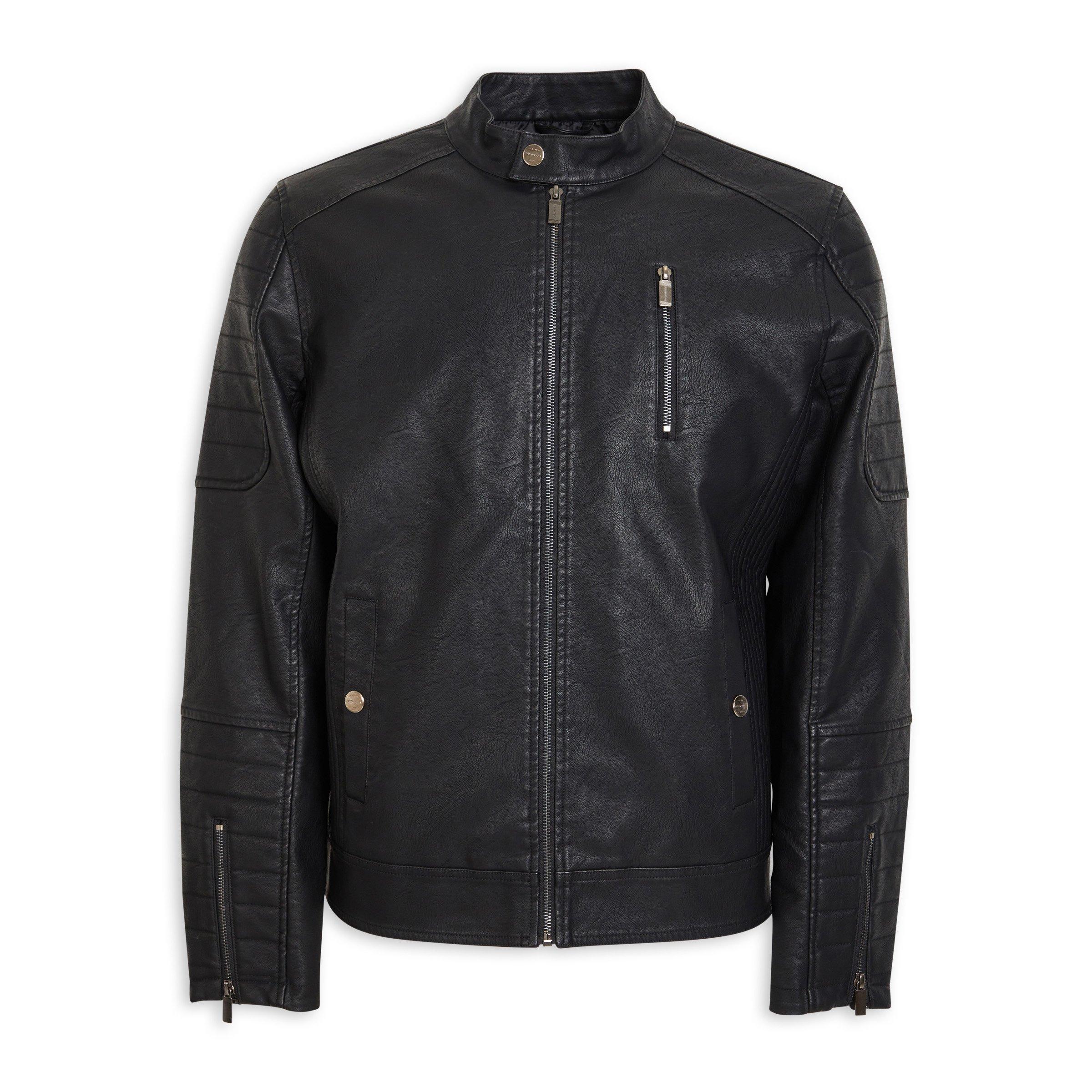 Black Biker Jacket (3109327) | Identity