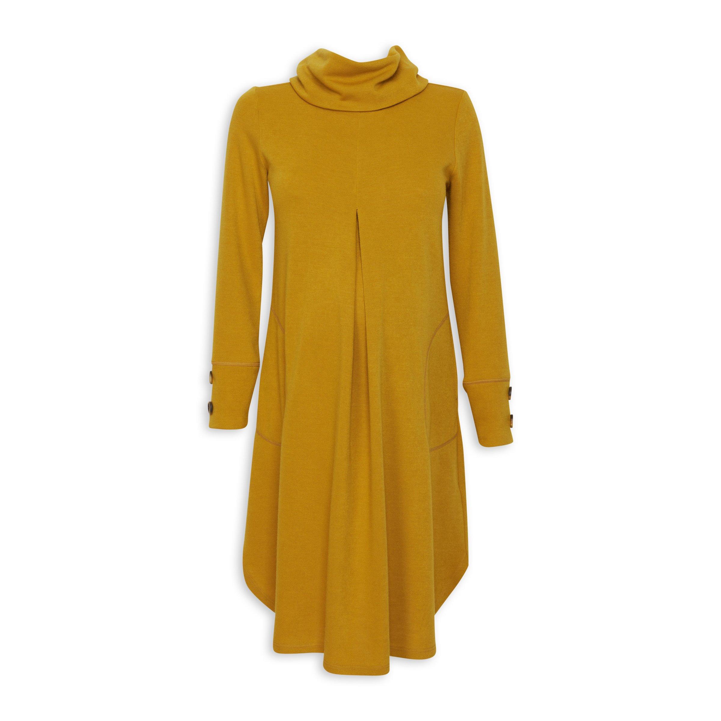 Mustard A-line Maternity Dress (3109347) | Truworths