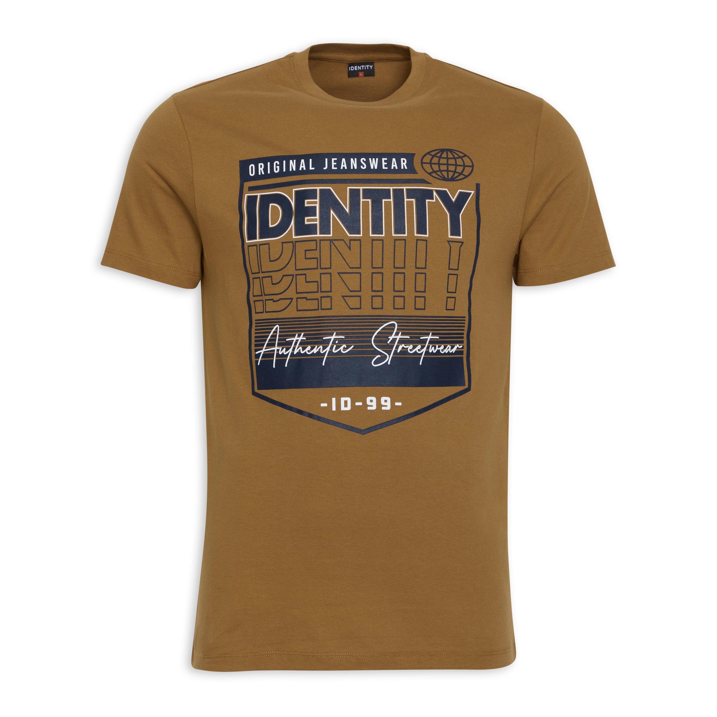 Tan Branded T-shirt (3109372) | Identity