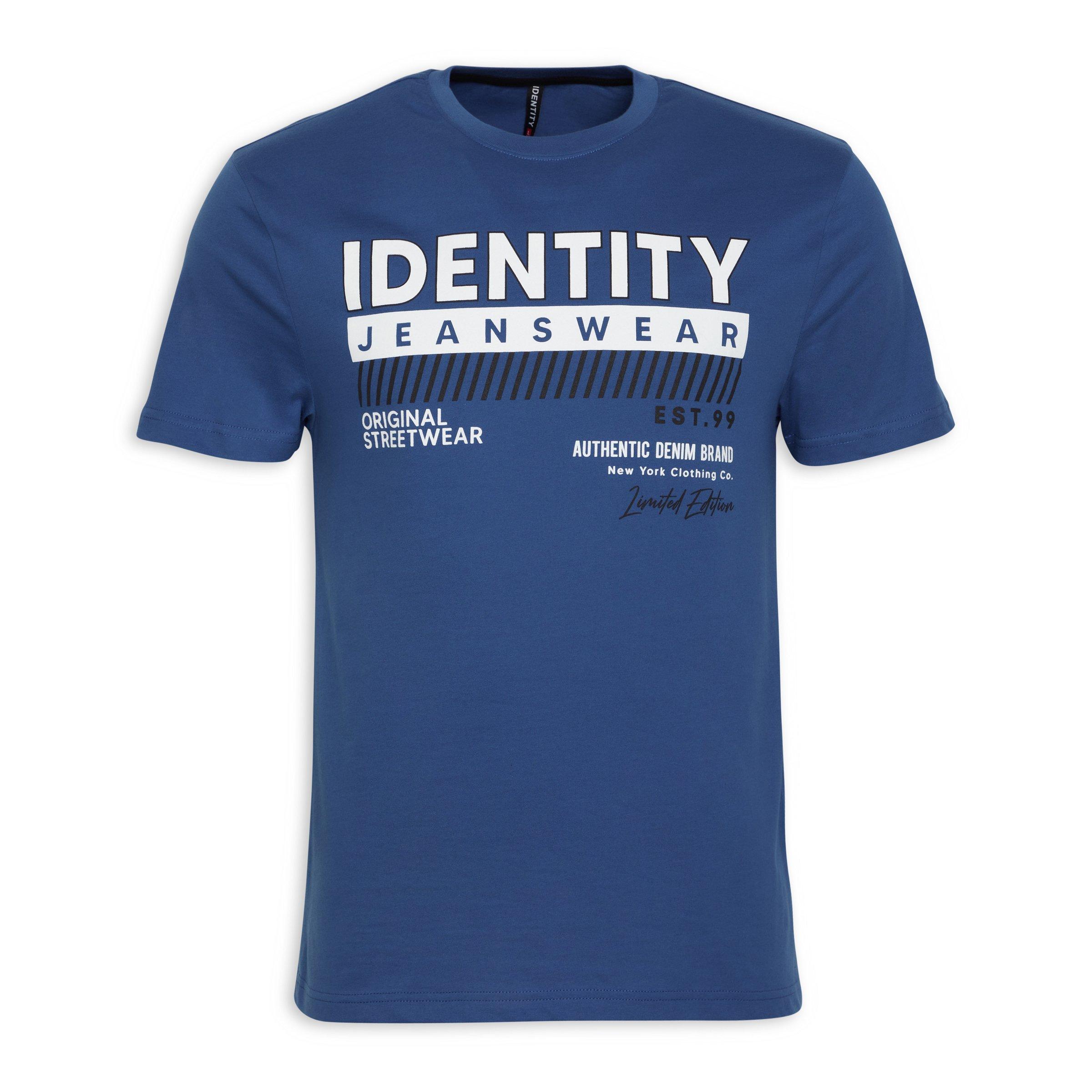 Blue Branded T-shirt (3109373) | Identity