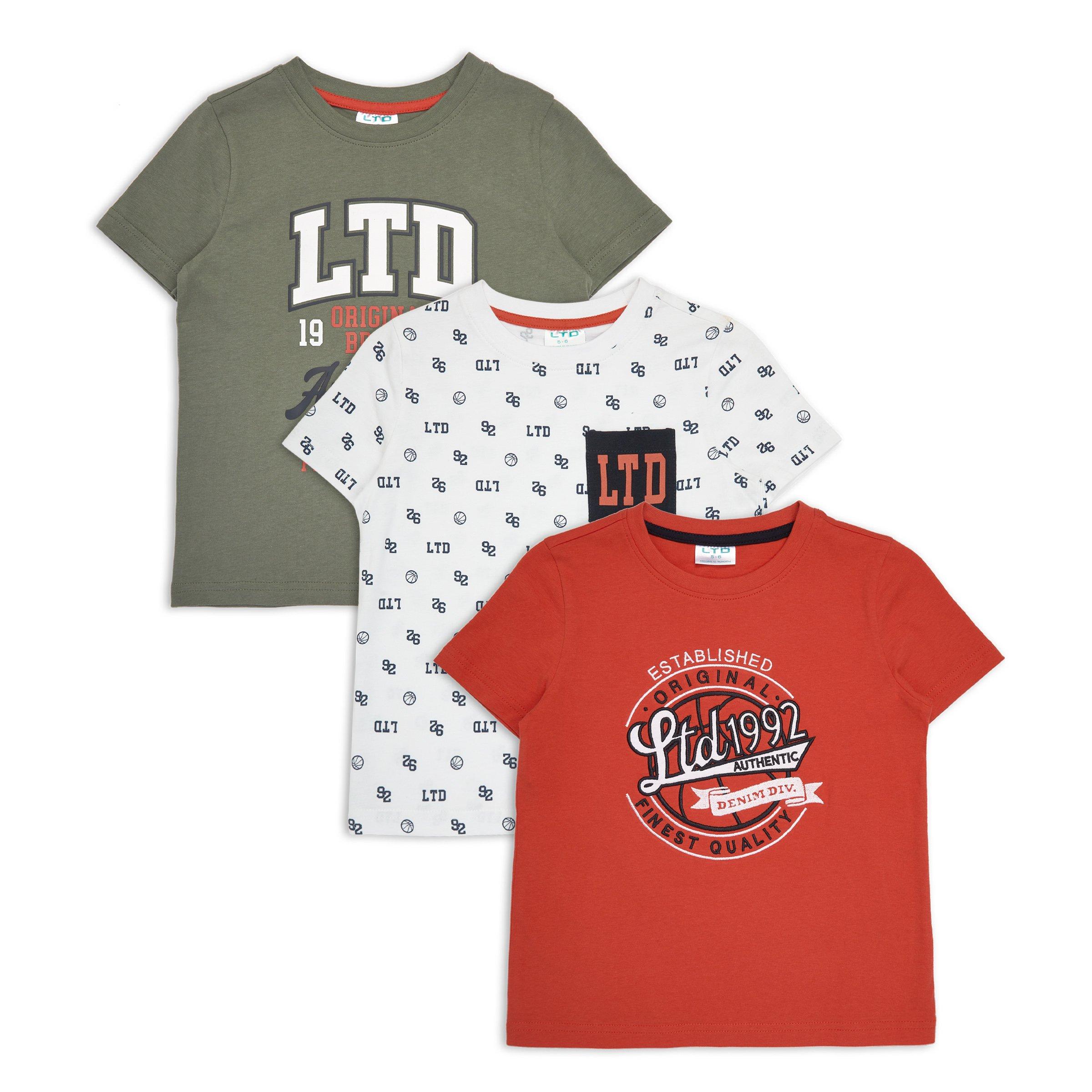 3-pack Kid Boy T-shirts (3109471) | LTD Kids