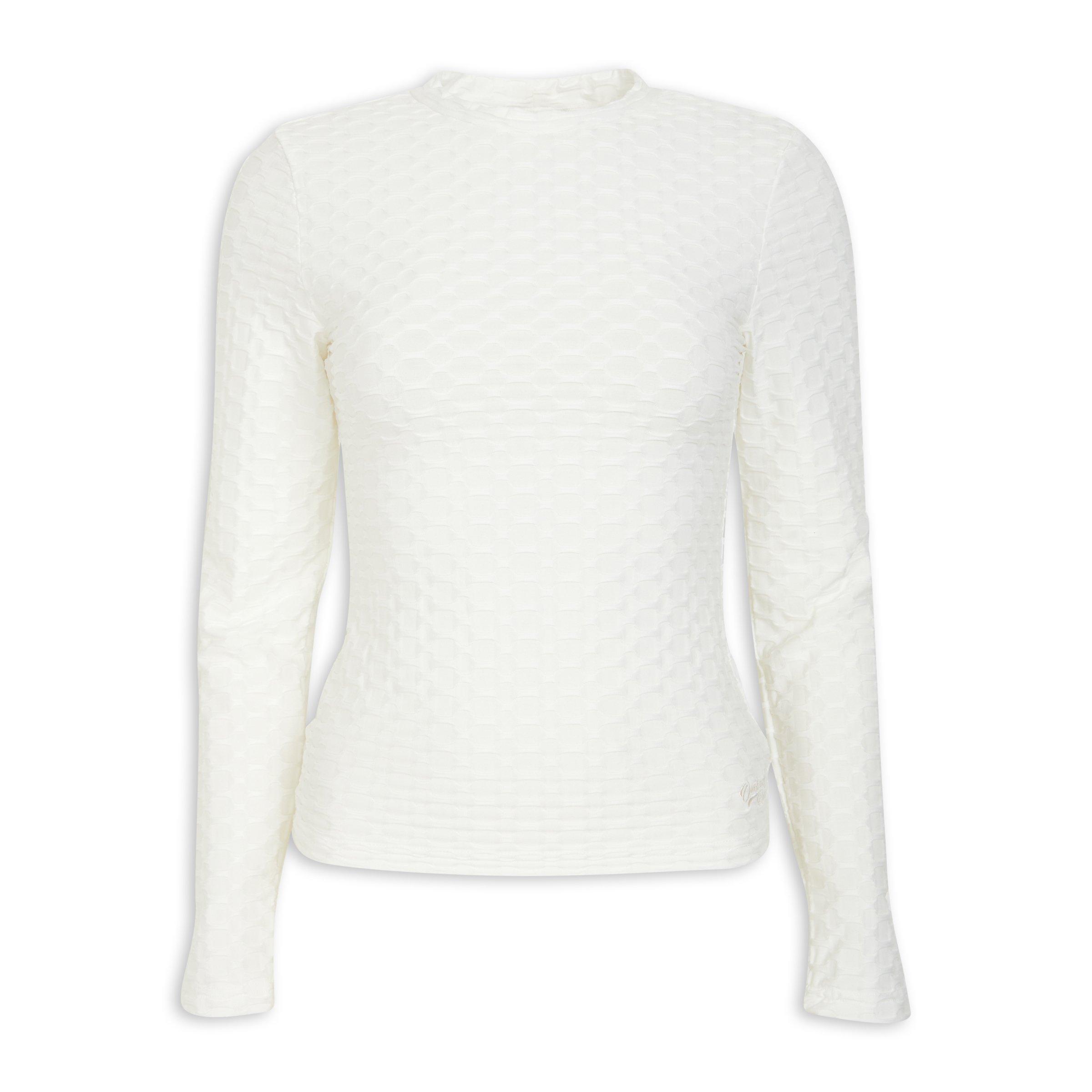 Off White Textured Top (3109543) | OUTBACK RED