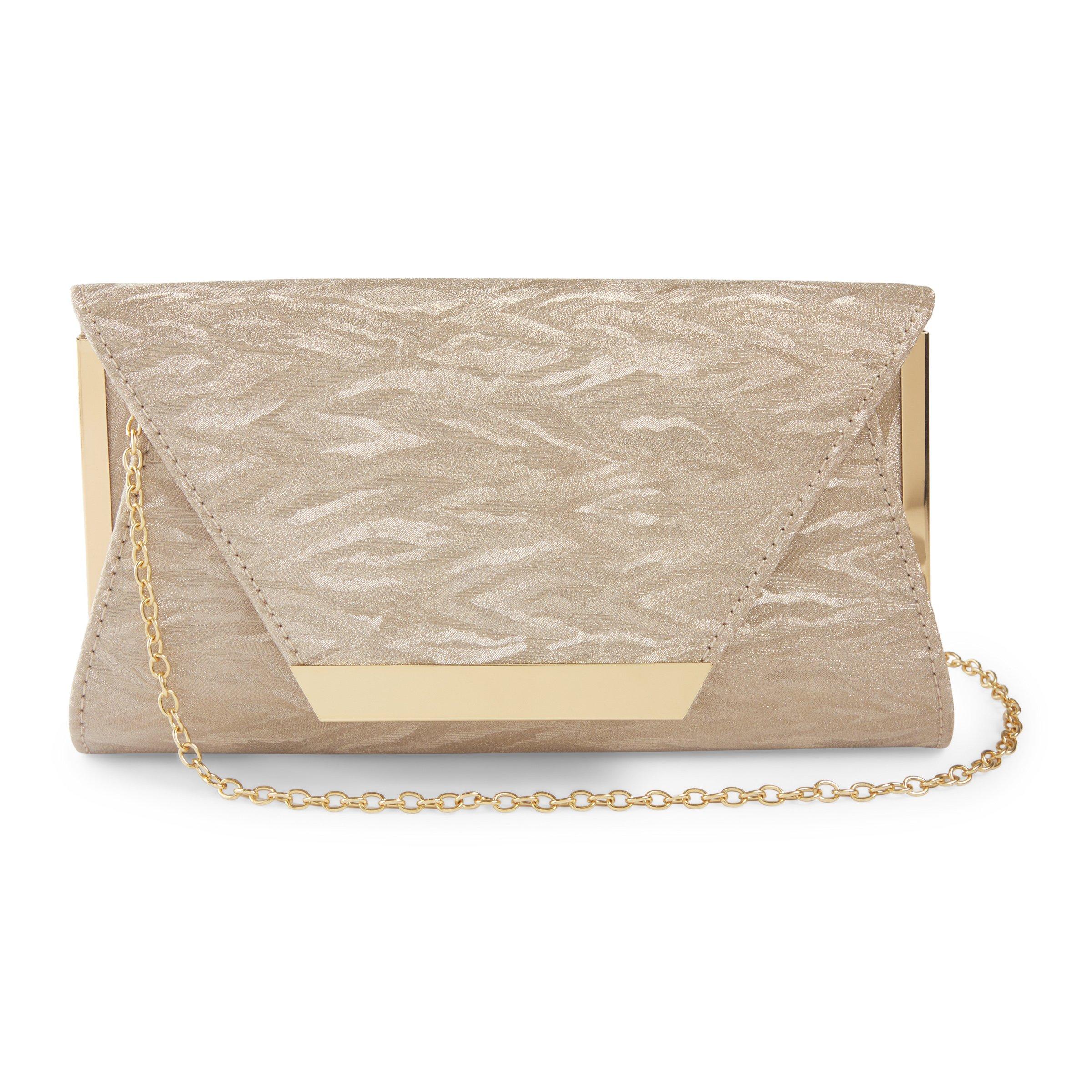 Champagne Flap Over Clutch Bag (3109597) | Truworths