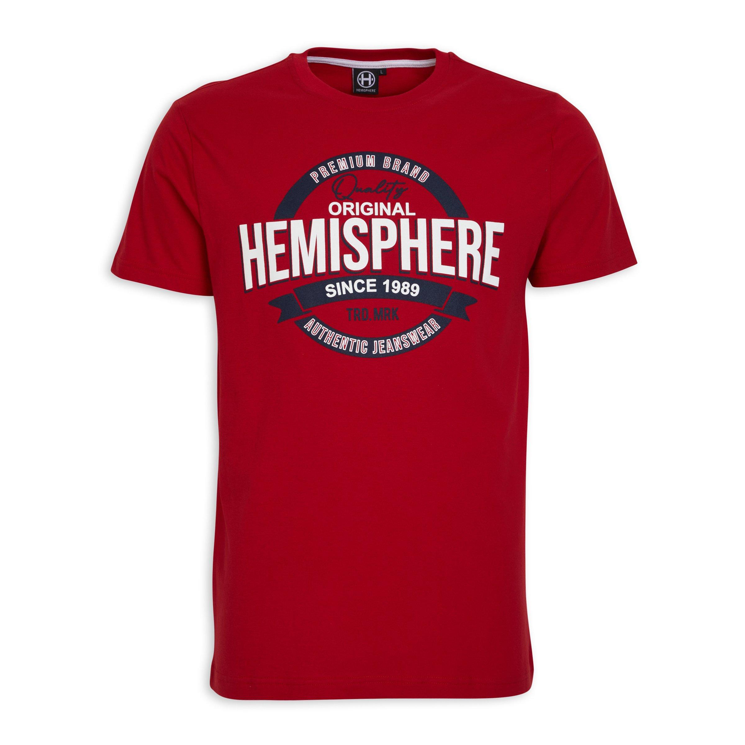 Red Branded T-shirt (3109607) | Hemisphere