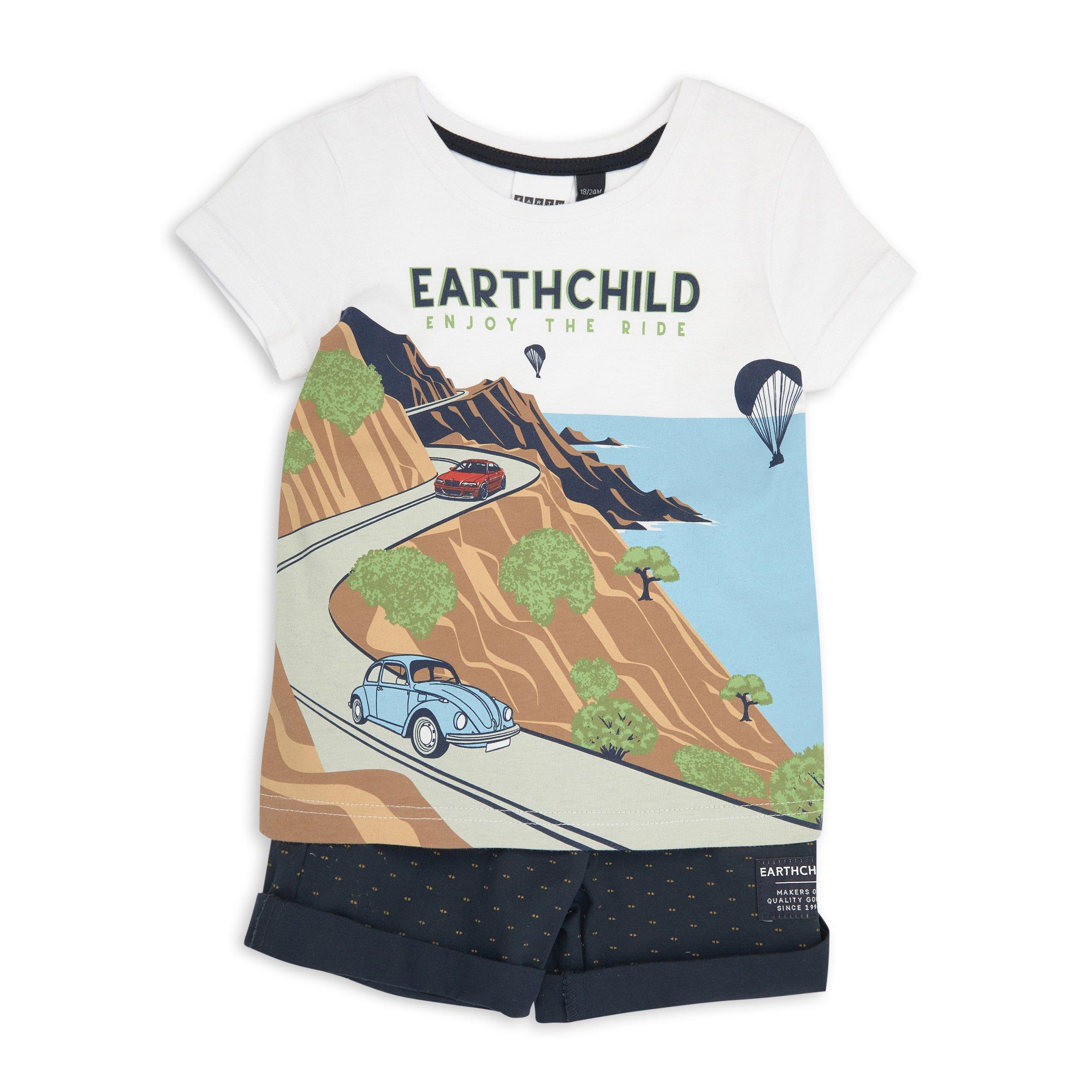 Baby Boy T-shirt & Short Set (3109620) | Earthchild