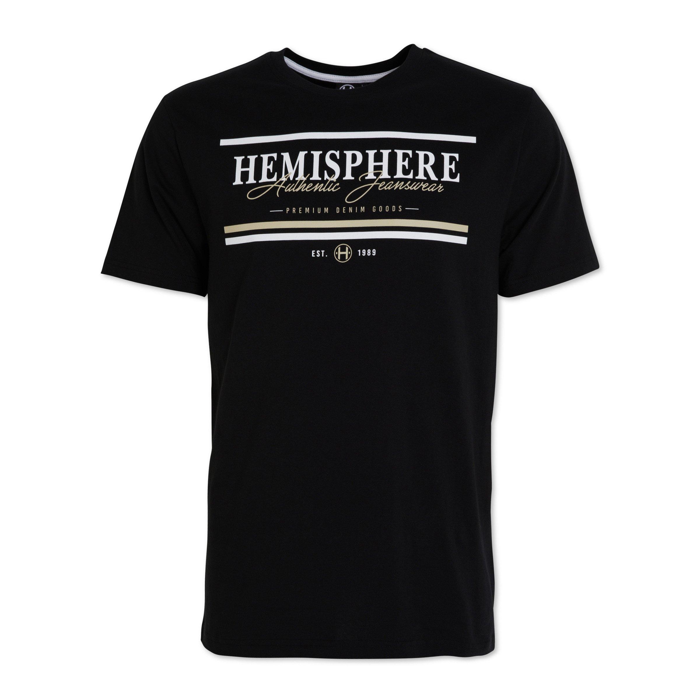 Black Branded T-shirt (3109653) | Hemisphere