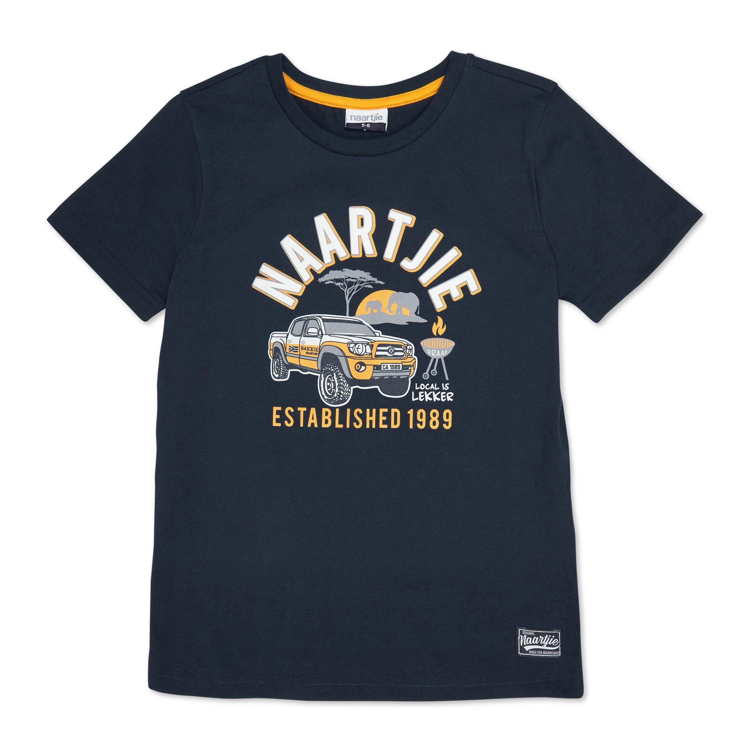 Kid Boy Navy Bakkie T-shirt (3109761) | Naartjie