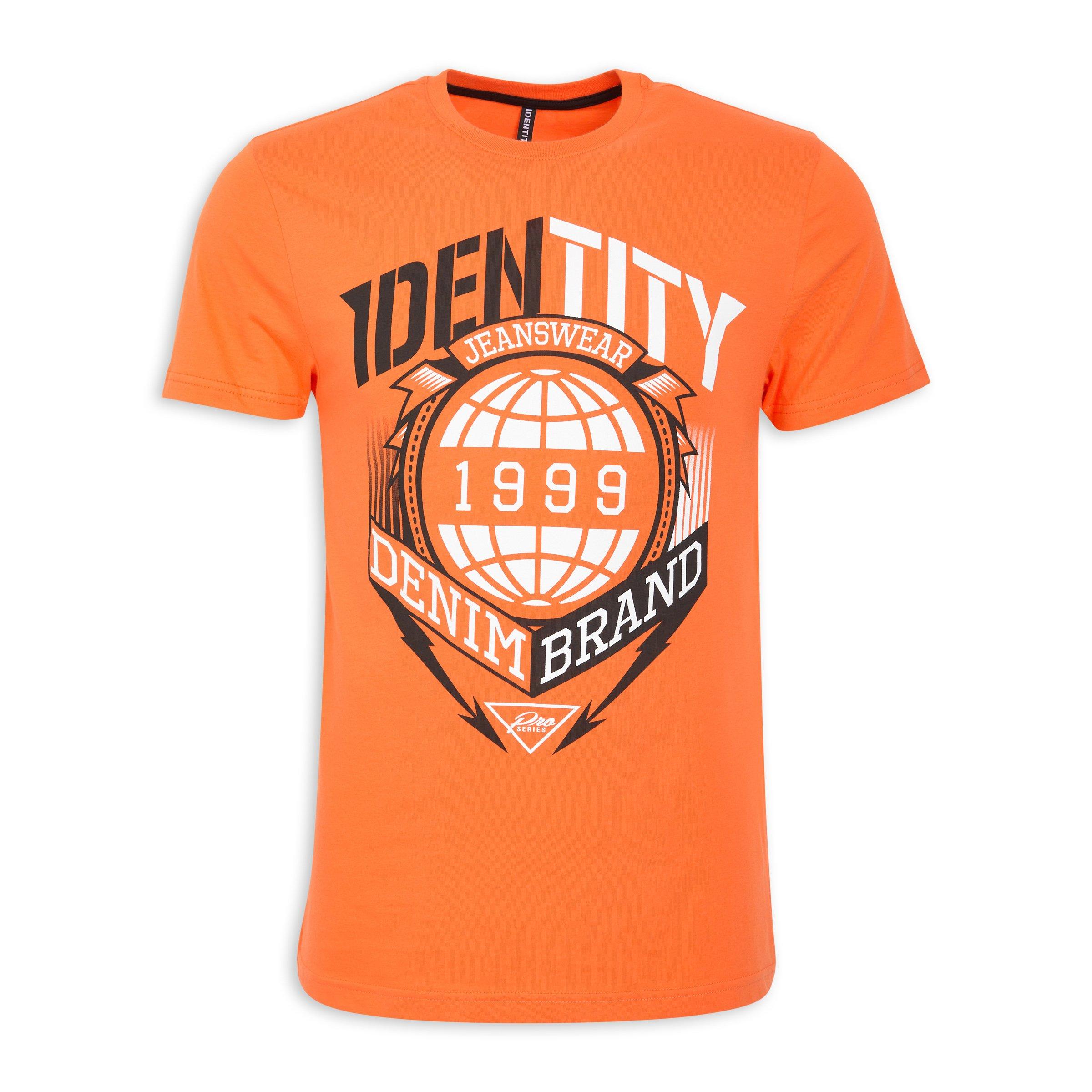 Orange Branded T-shirt (3109926) | Identity