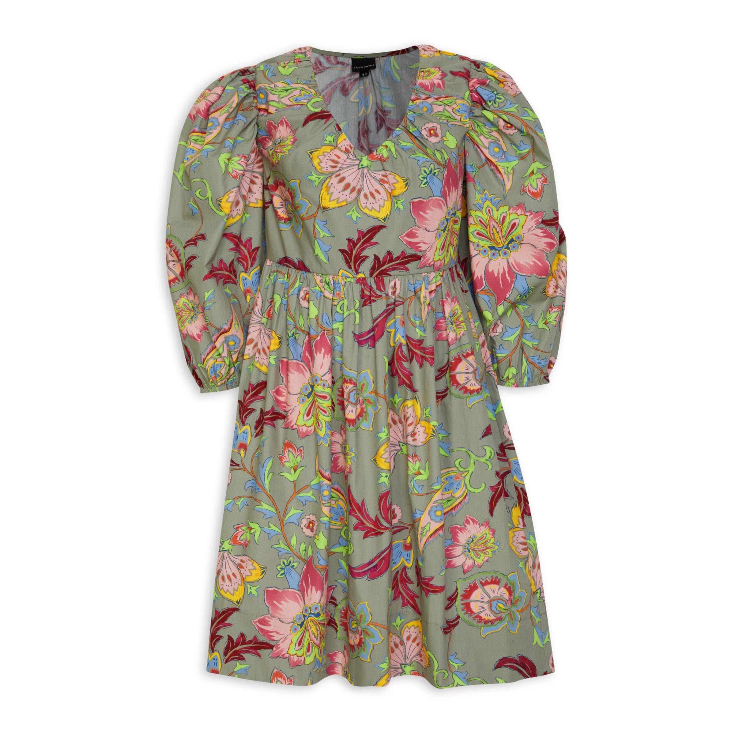Floral Print Baby Doll Dress (3109969) | Truworths