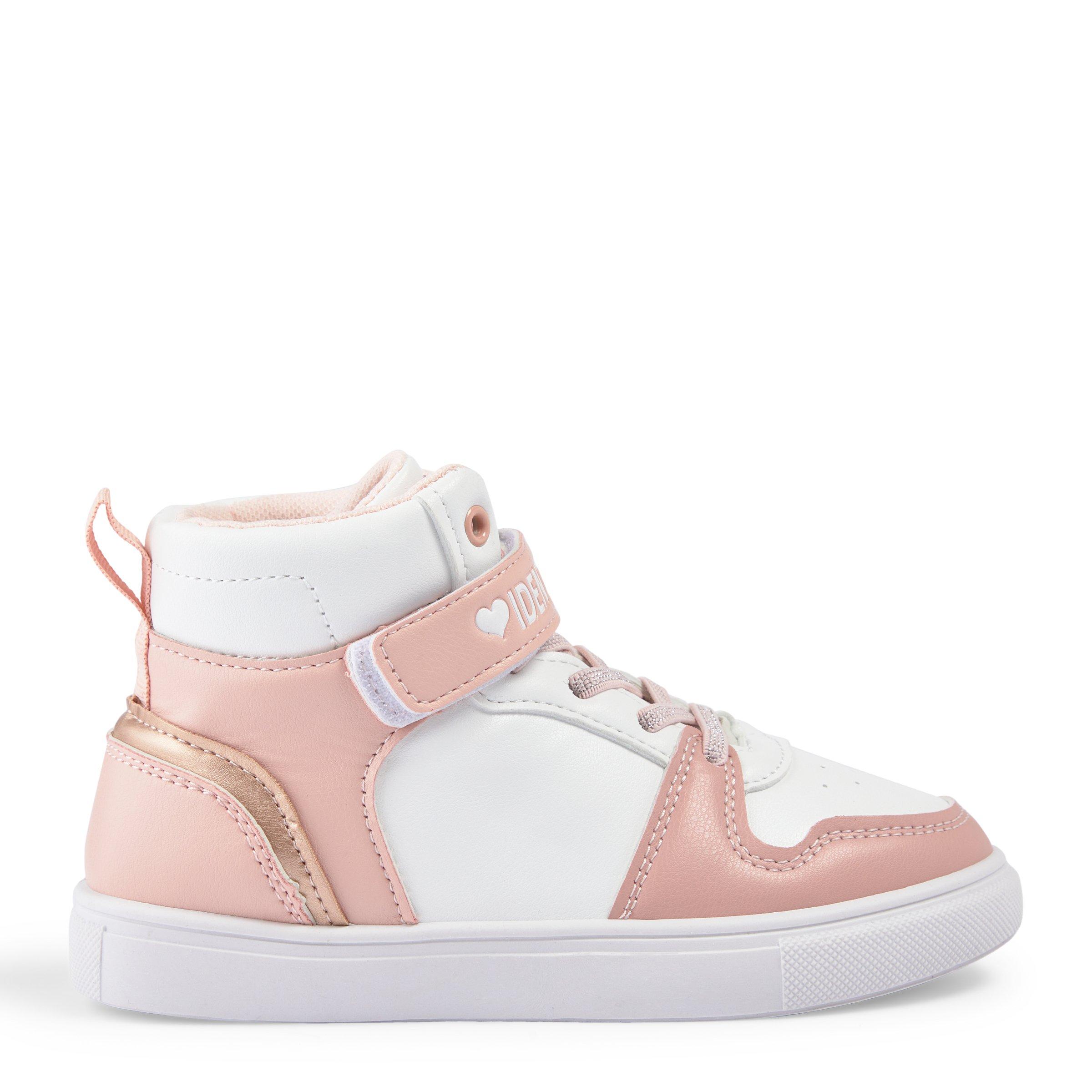 Girls Pink Hi-top Sneakers (3110001) | Identity