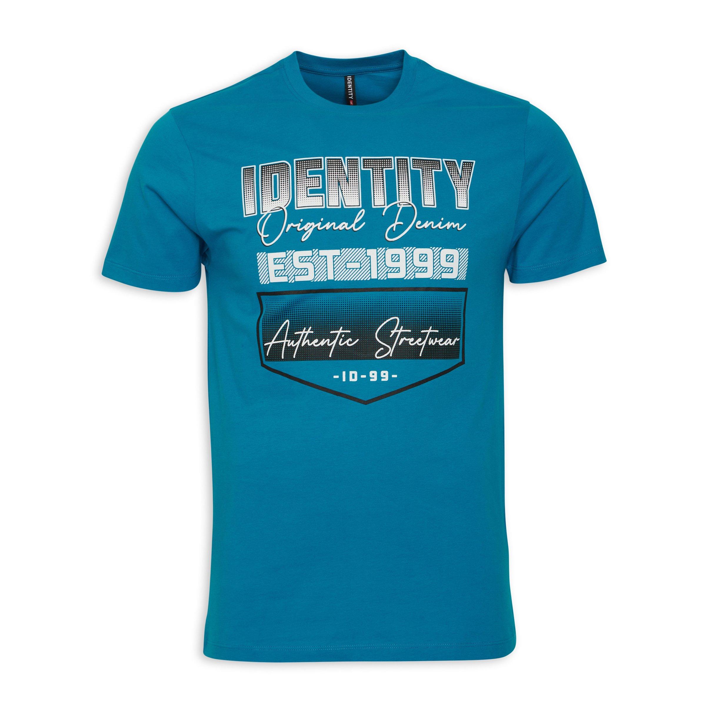 Turquoise Branded T-shirt (3110024) | Identity