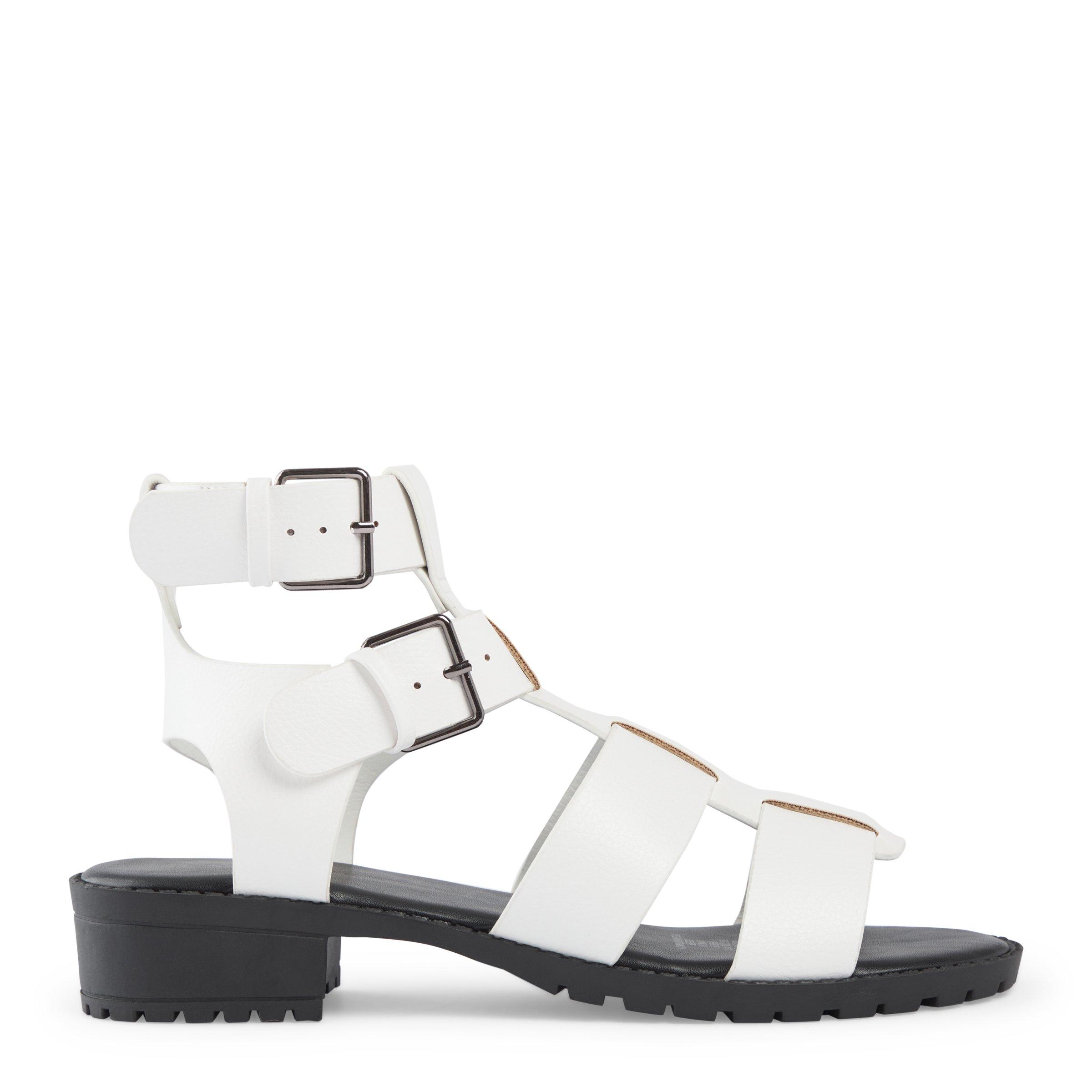 White Gladiator Sandal (3110074) | Truworths