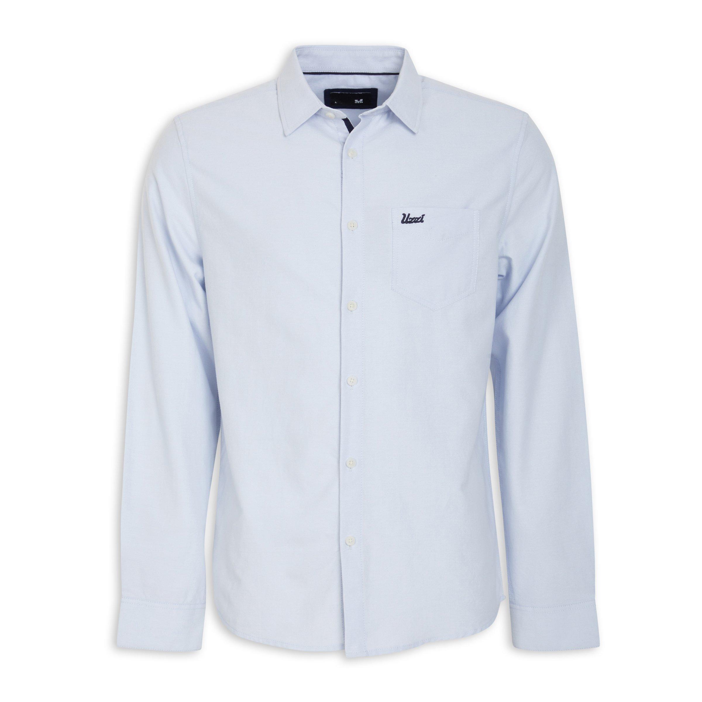 Blue Slim Fit Shirt (3110183) | UZZI