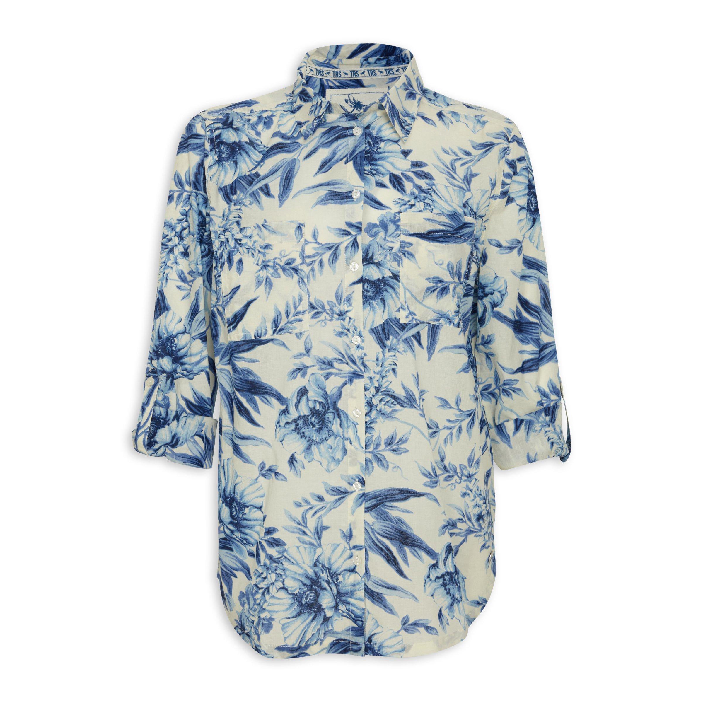 Blues Printed Voile Shirt (3110242) | TRS