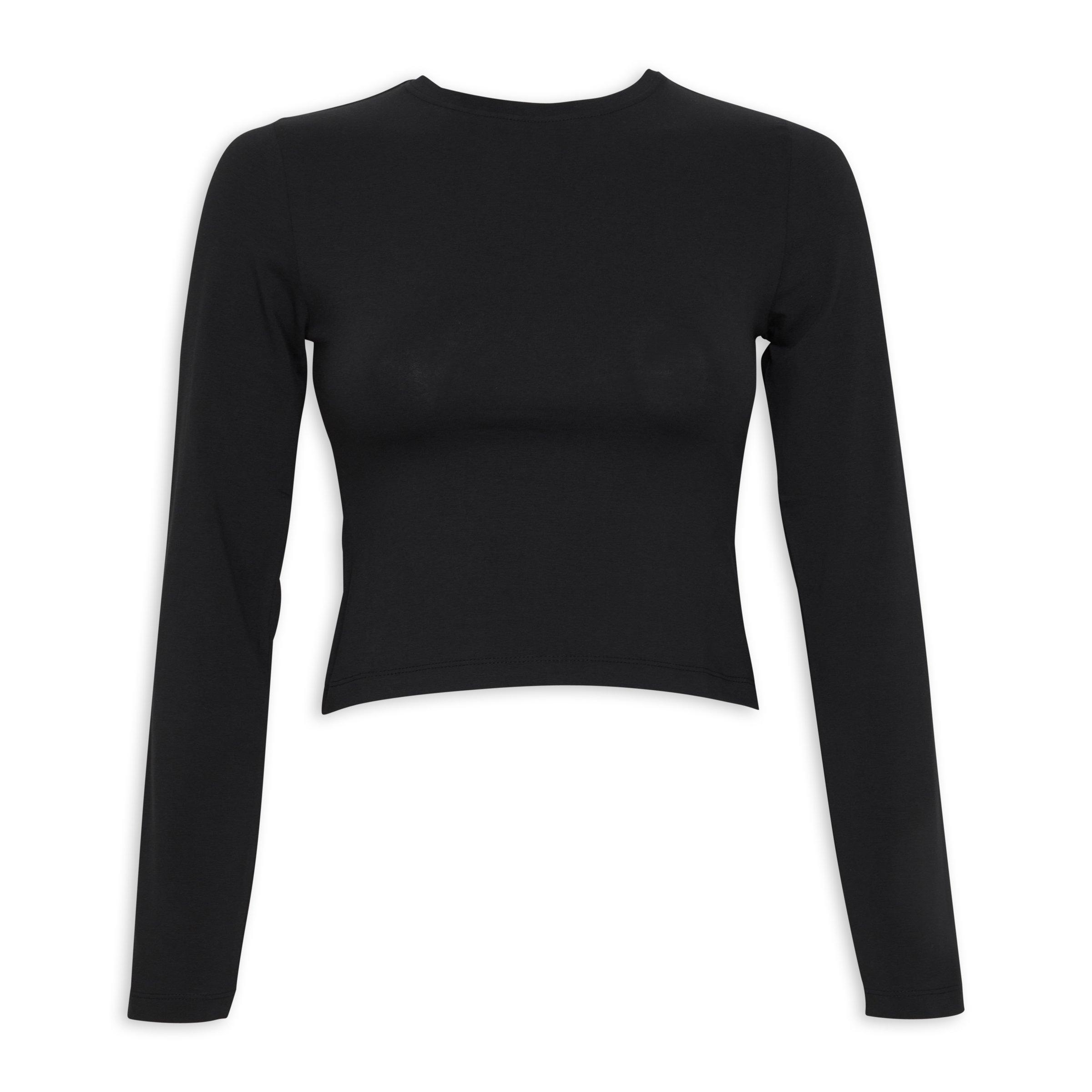 Black Long Sleeve T-shirt (3110264) | Hey Betty