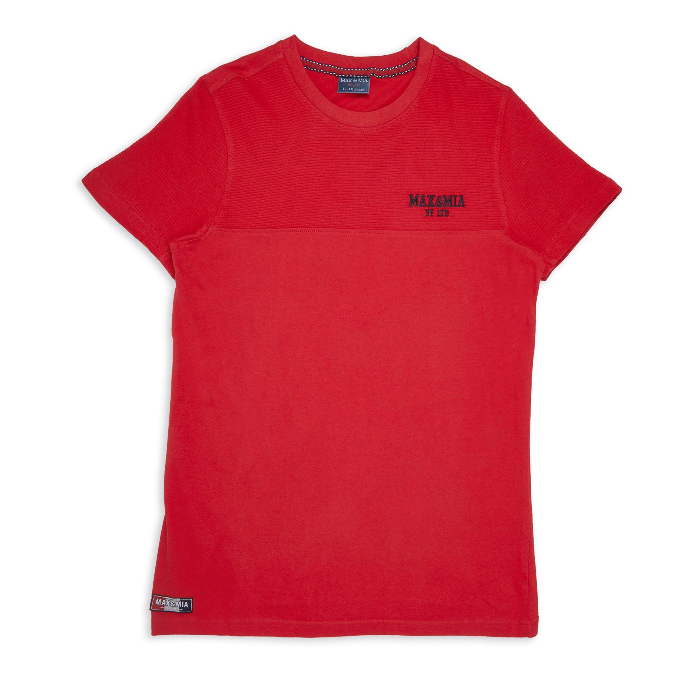 Boys Red T-shirt (3110282) | Max & Mia