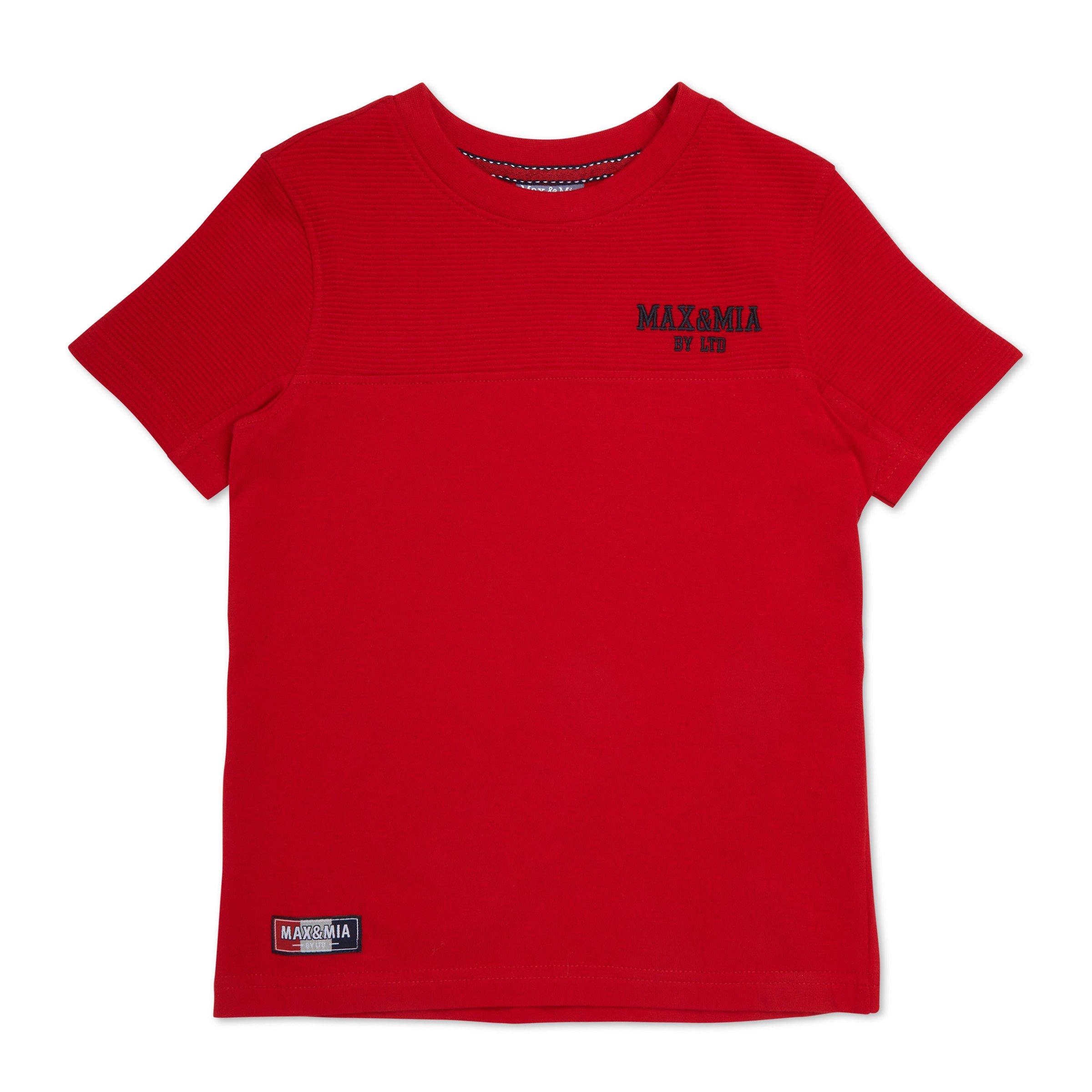 Kid Boy Red T-shirt (3110421) | Max & Mia