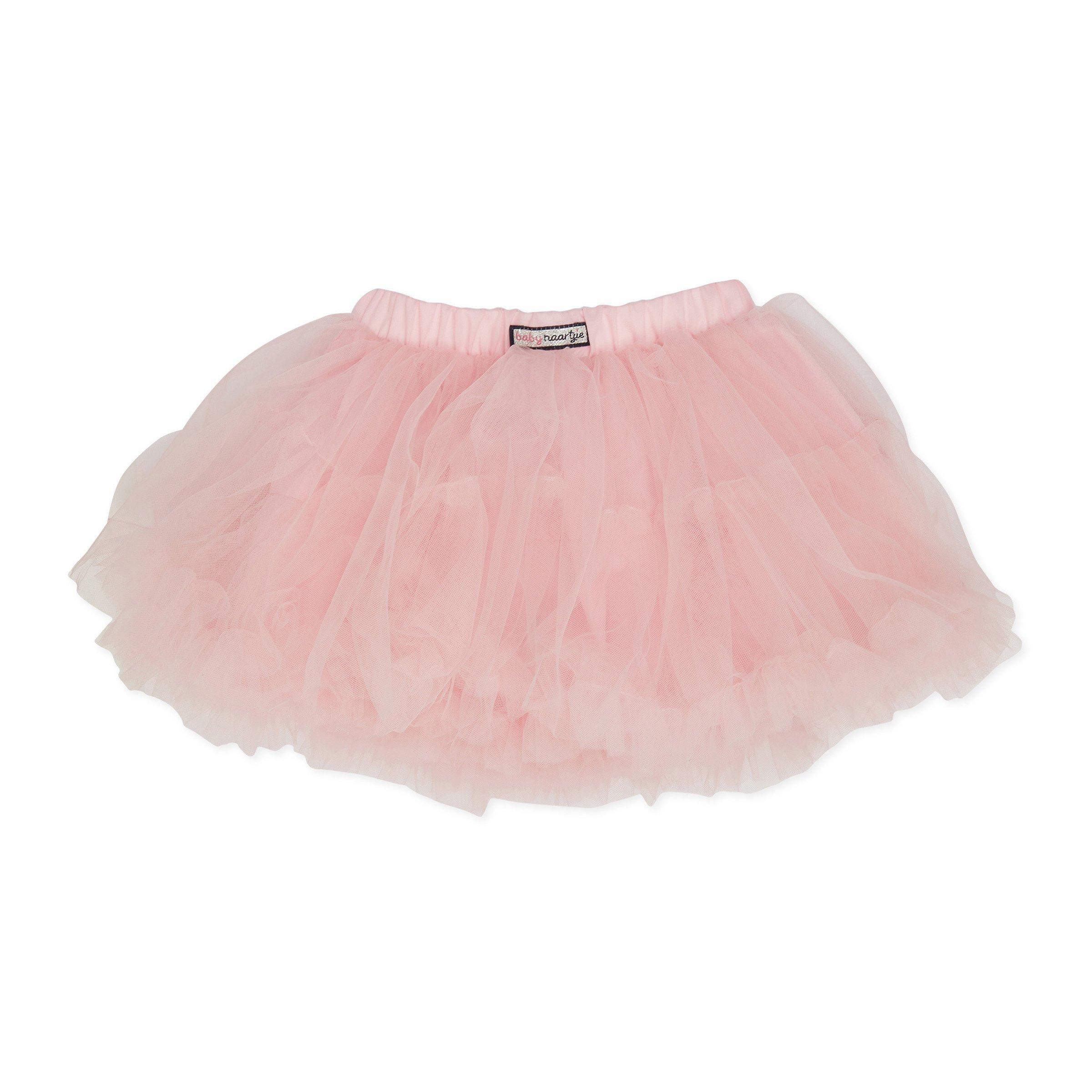 Newborn Girl Pink Tiered Mesh Skirt (3110881) | Naartjie