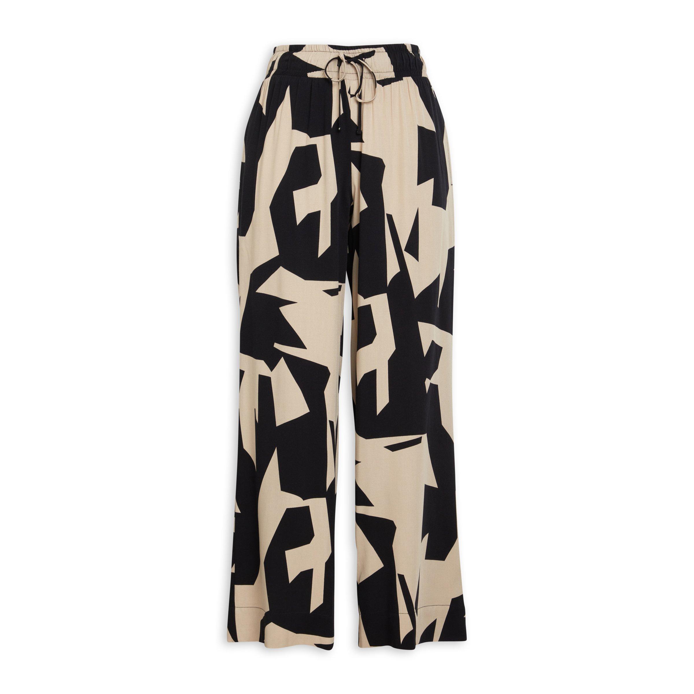 Abstract Print Straight Leg Pant (3110904) | Earthaddict