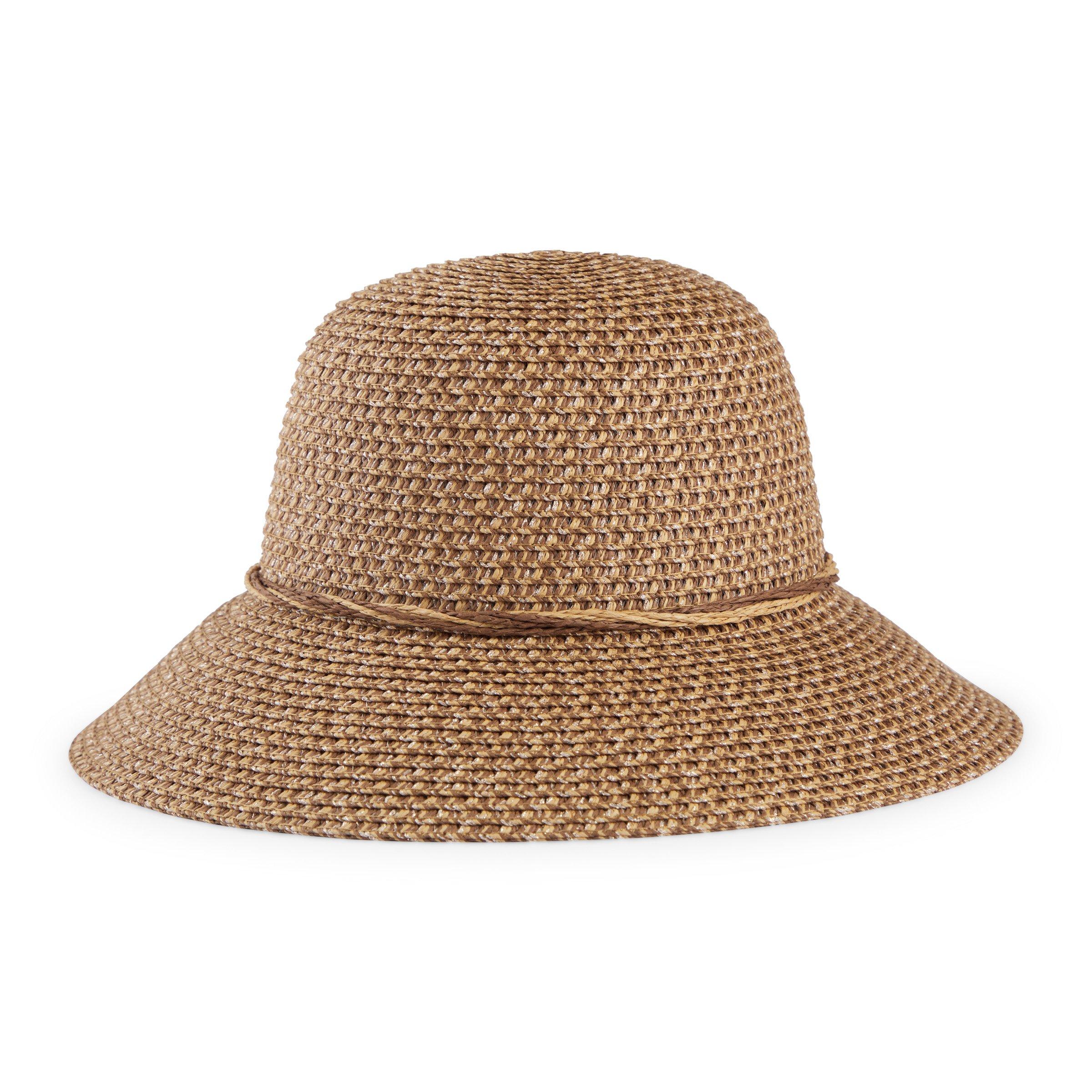 Brown Straw Floppy Hat (3110910) | Ginger Mary