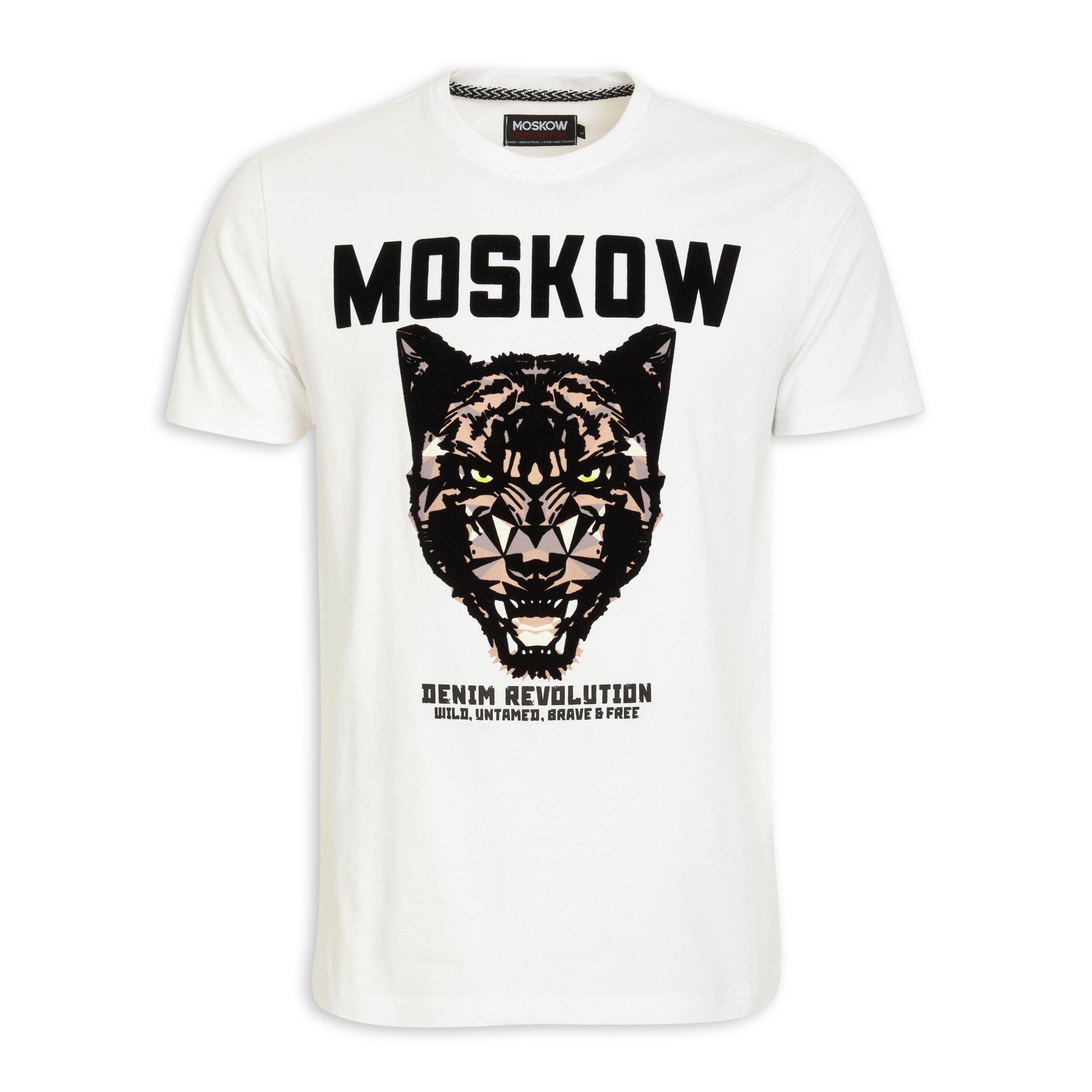 White Graphic T-shirt (3110942) | Moskow