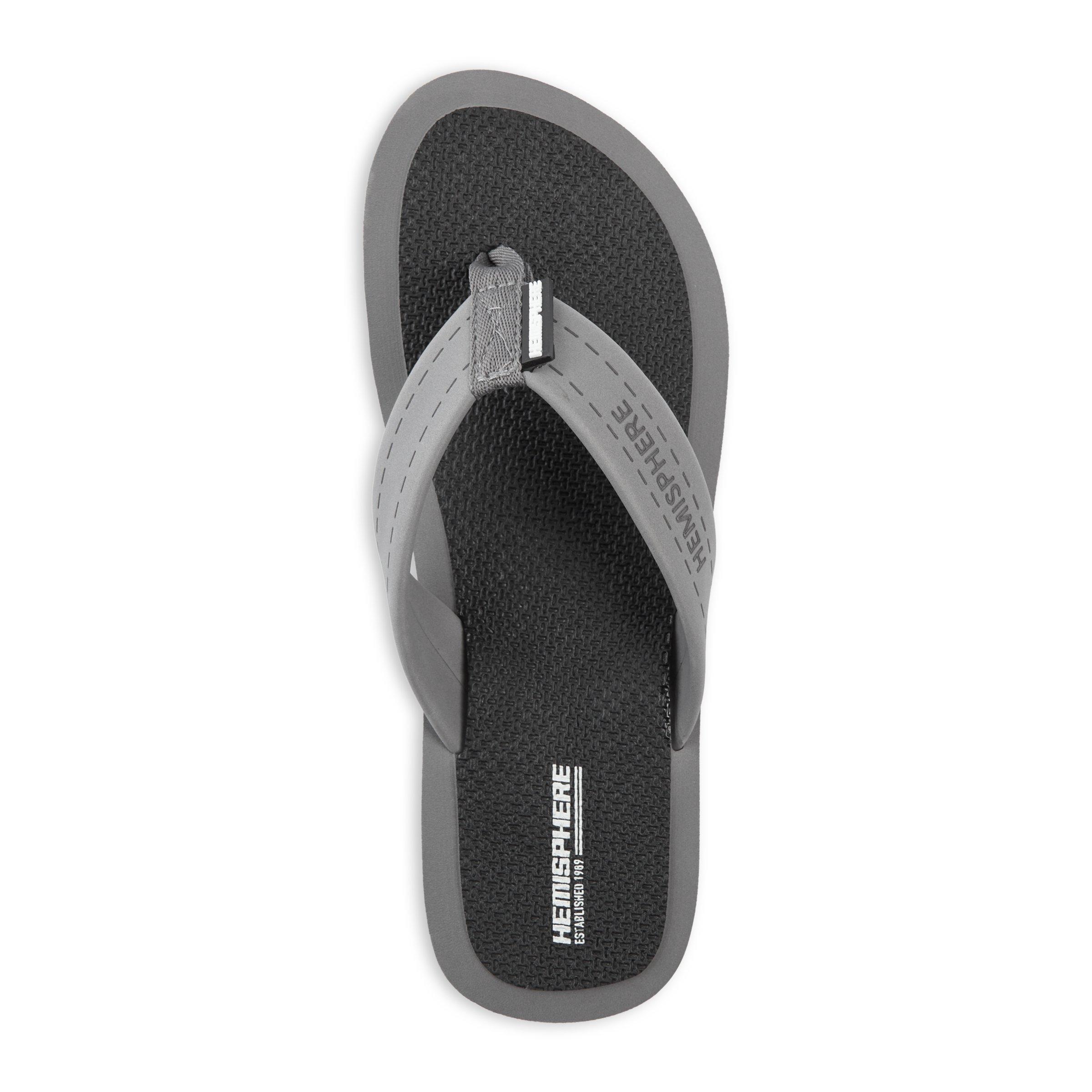 Grey Flip Flops (3111098) | Hemisphere