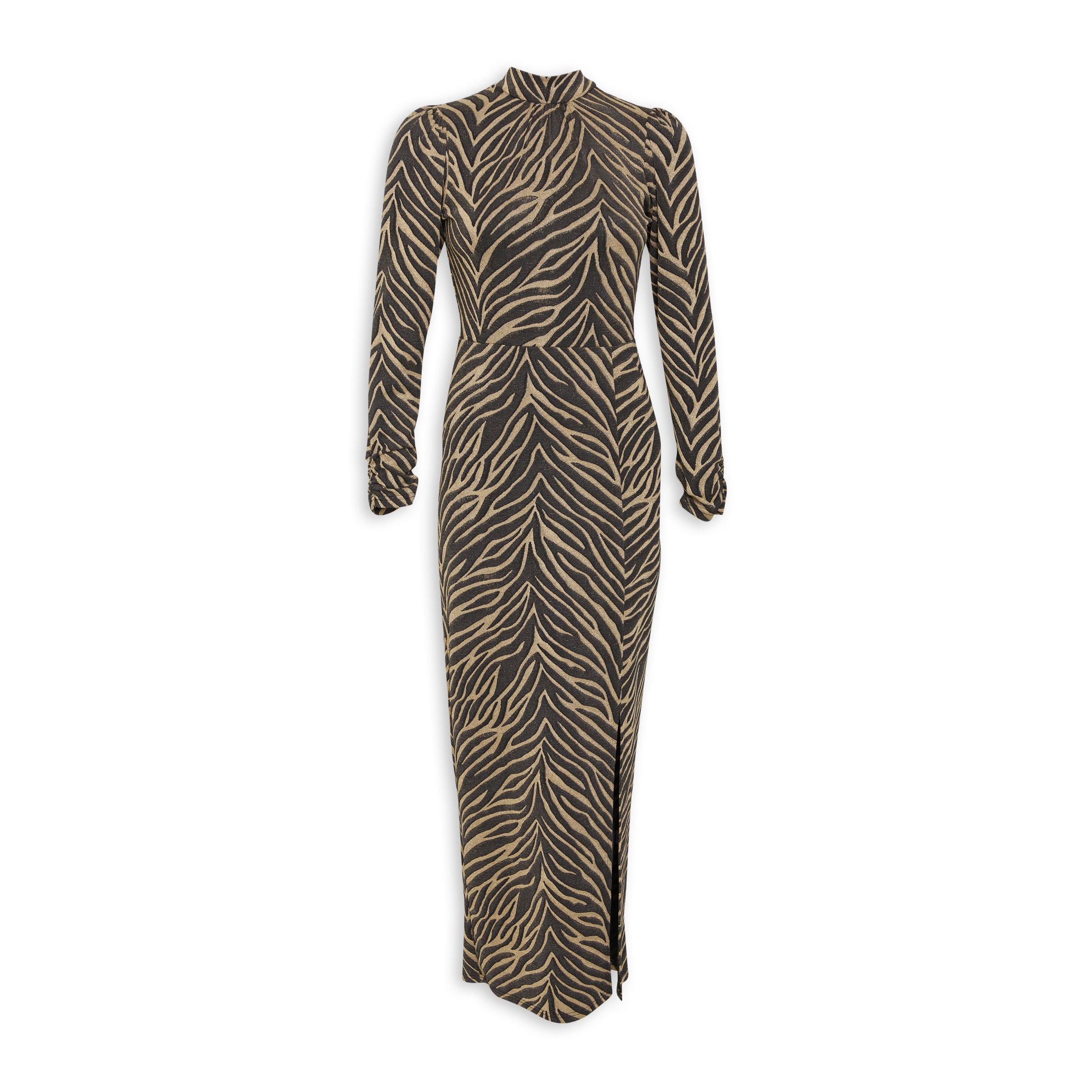 Zebra Print Bodycon Dress (3111115) | Essence