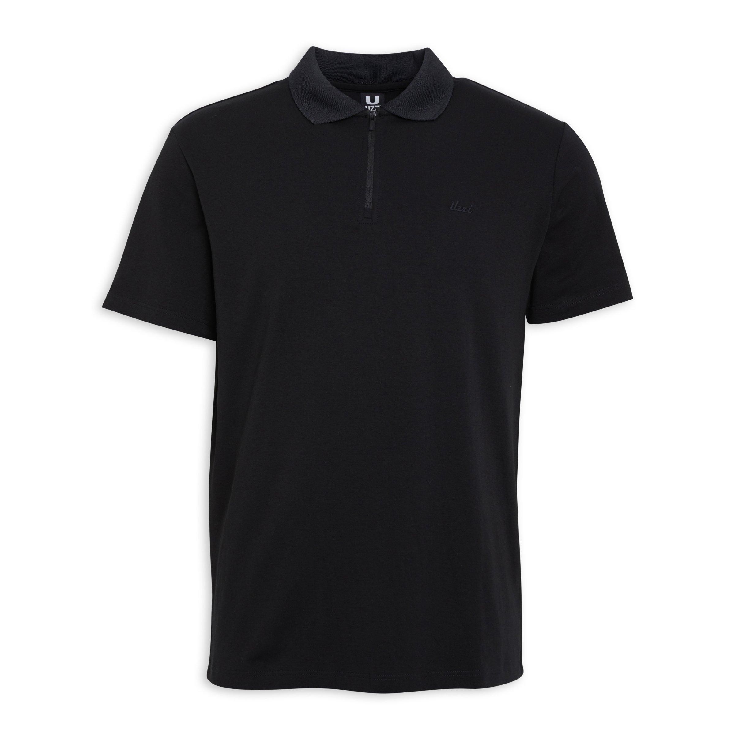 Black Quarter-zip Golfer (3111128) | UZZI