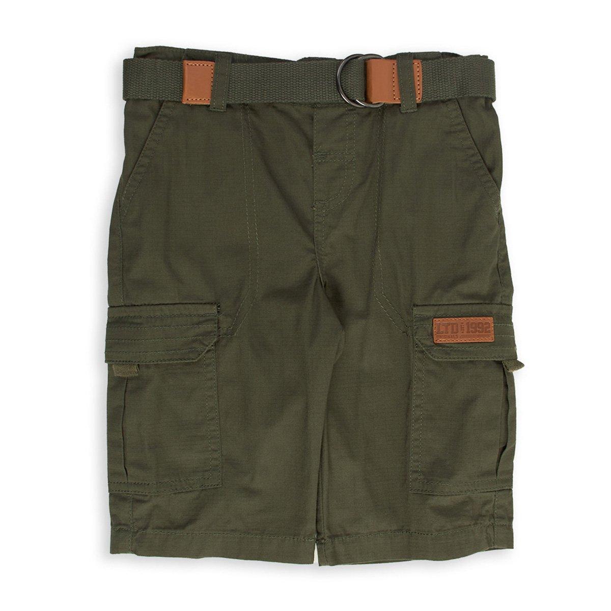 Kid Boy Green Utility Shorts (3111511) | LTD Kids