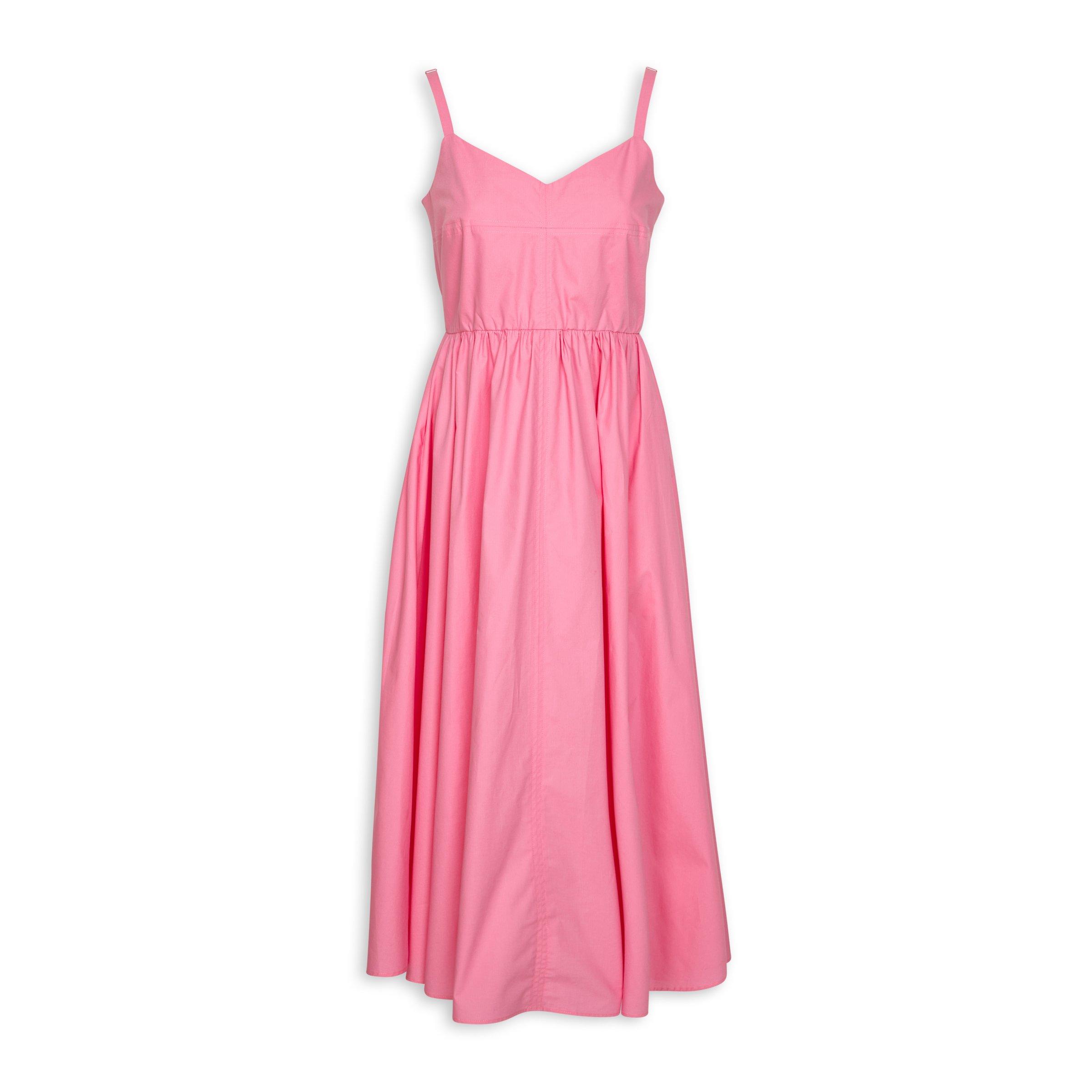 Pink Fit And Flare Dress 3112250 Truworths