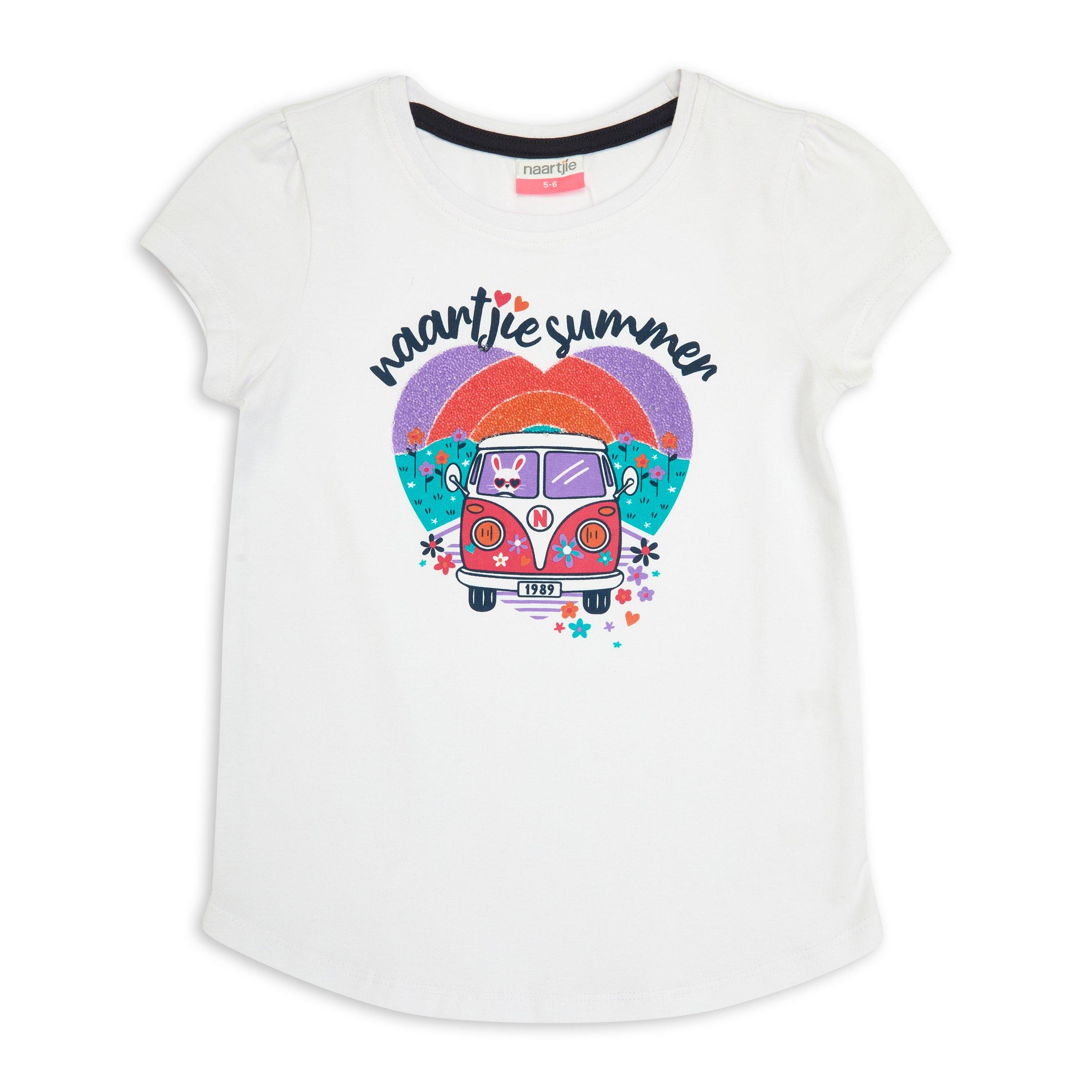 Kid Girl White T-shirt (3112251) | Naartjie